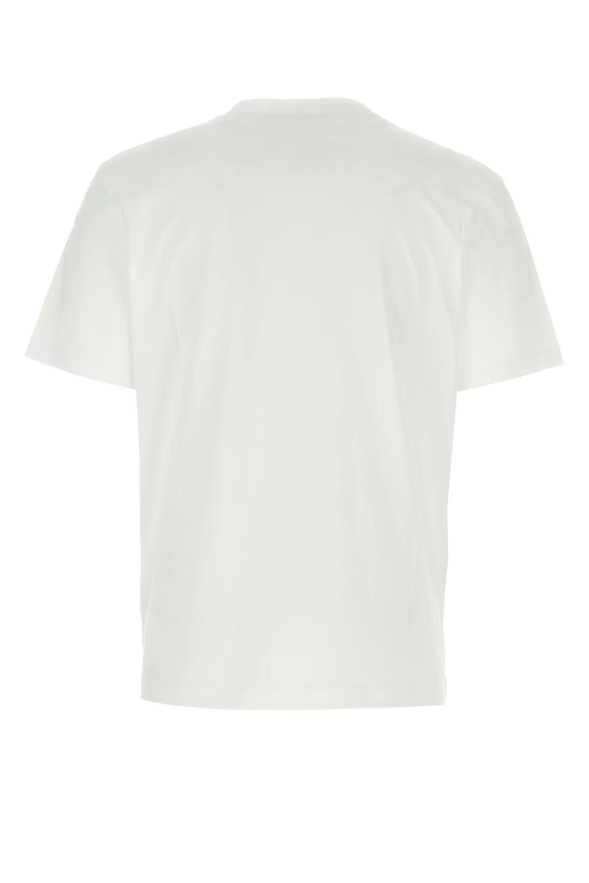 Shop Dsquared2 White Cotton T-shirt