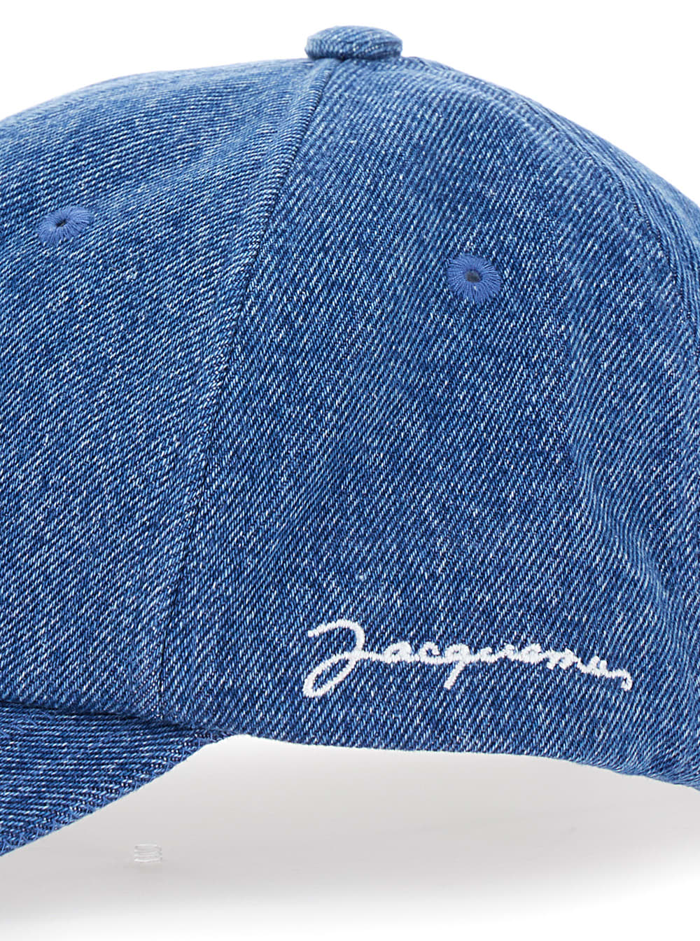 Shop Jacquemus La Casquette In Clear Blue