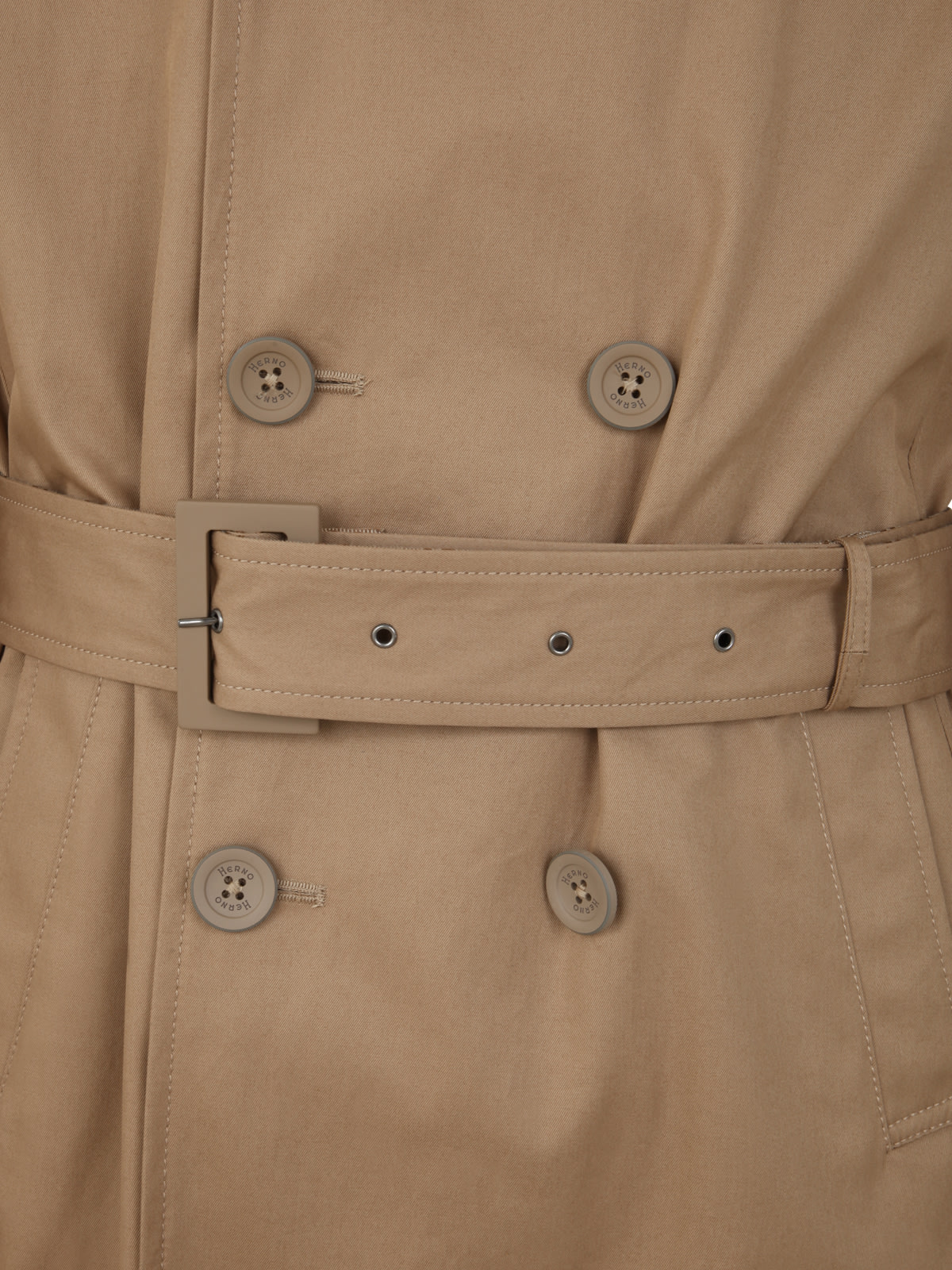 Herno Trench Coat In Delon & Monogram - ShopStyle