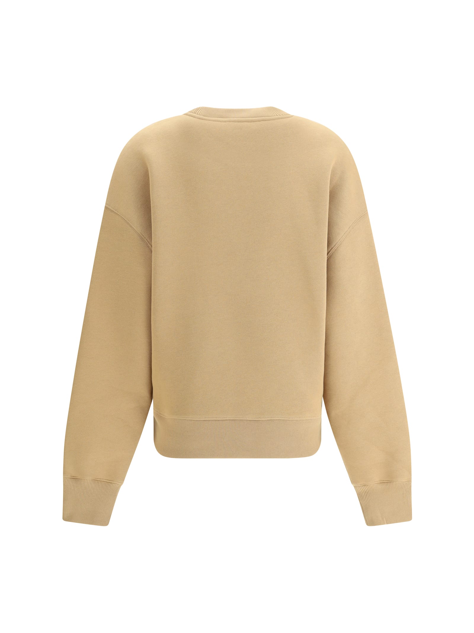 Ami Alexandre Mattiussi Ami Paris Women Ami De Coeur Embosse Sweatshirt In Neutral