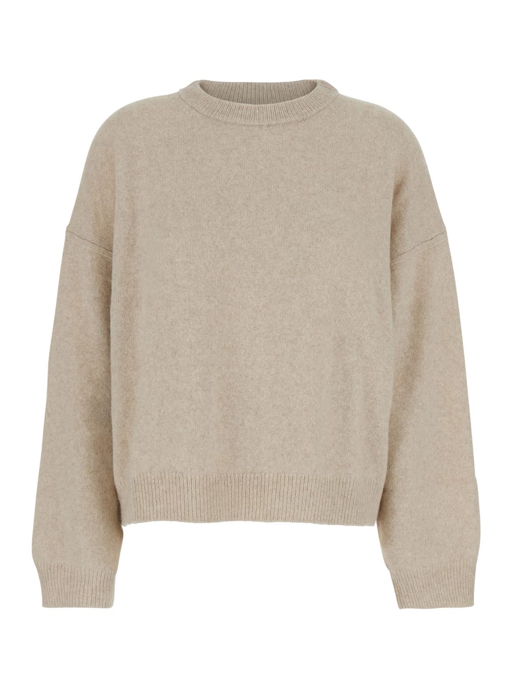Loulou Studio Tristan Loose Fit Sweater In Neutral