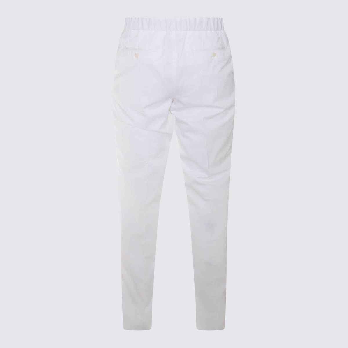 Shop Brioni White Cotton Pants