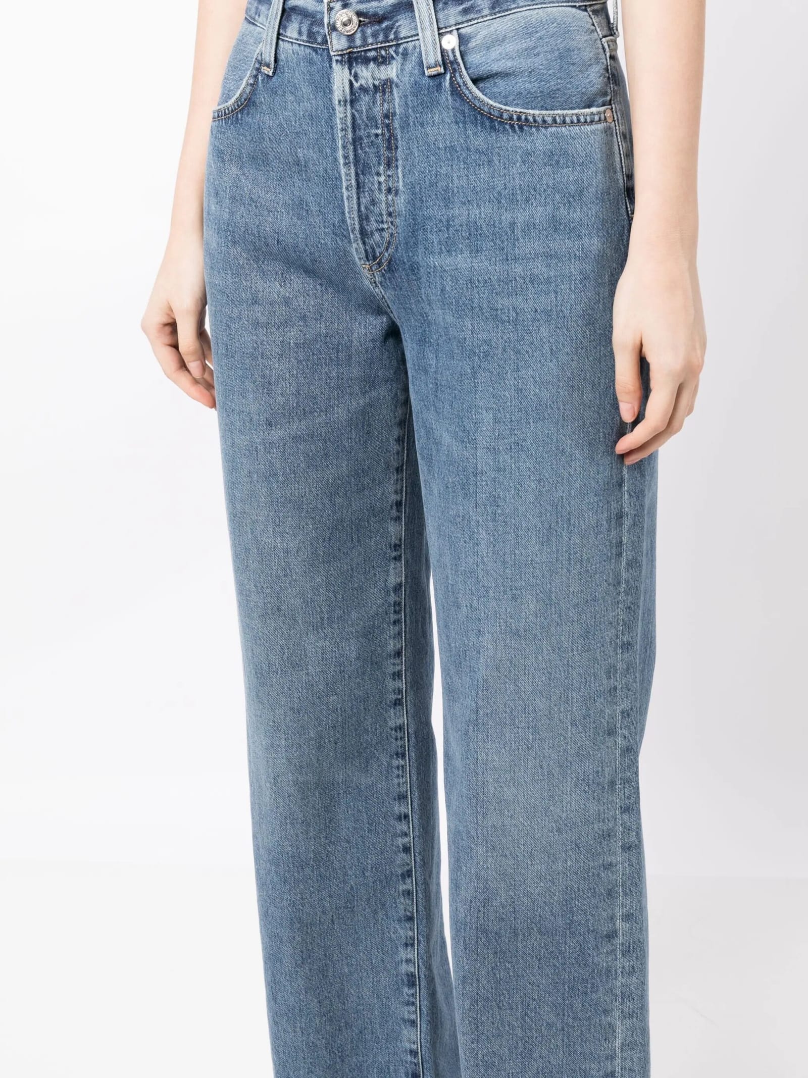 Shop Citizens Of Humanity Jeans Gamba Dritta In Strsg