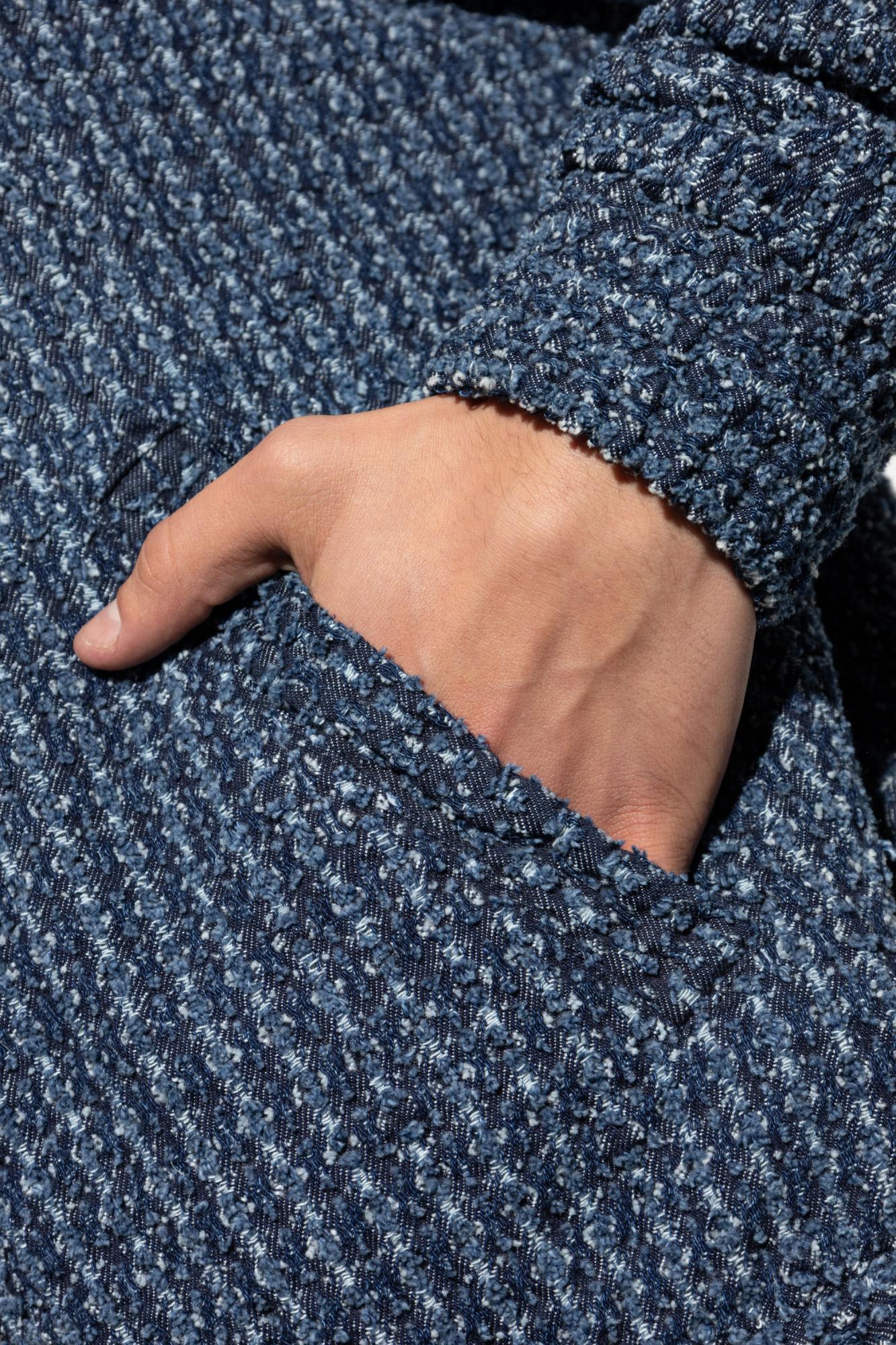 Dsquared2 Hooded Jacket In Blue