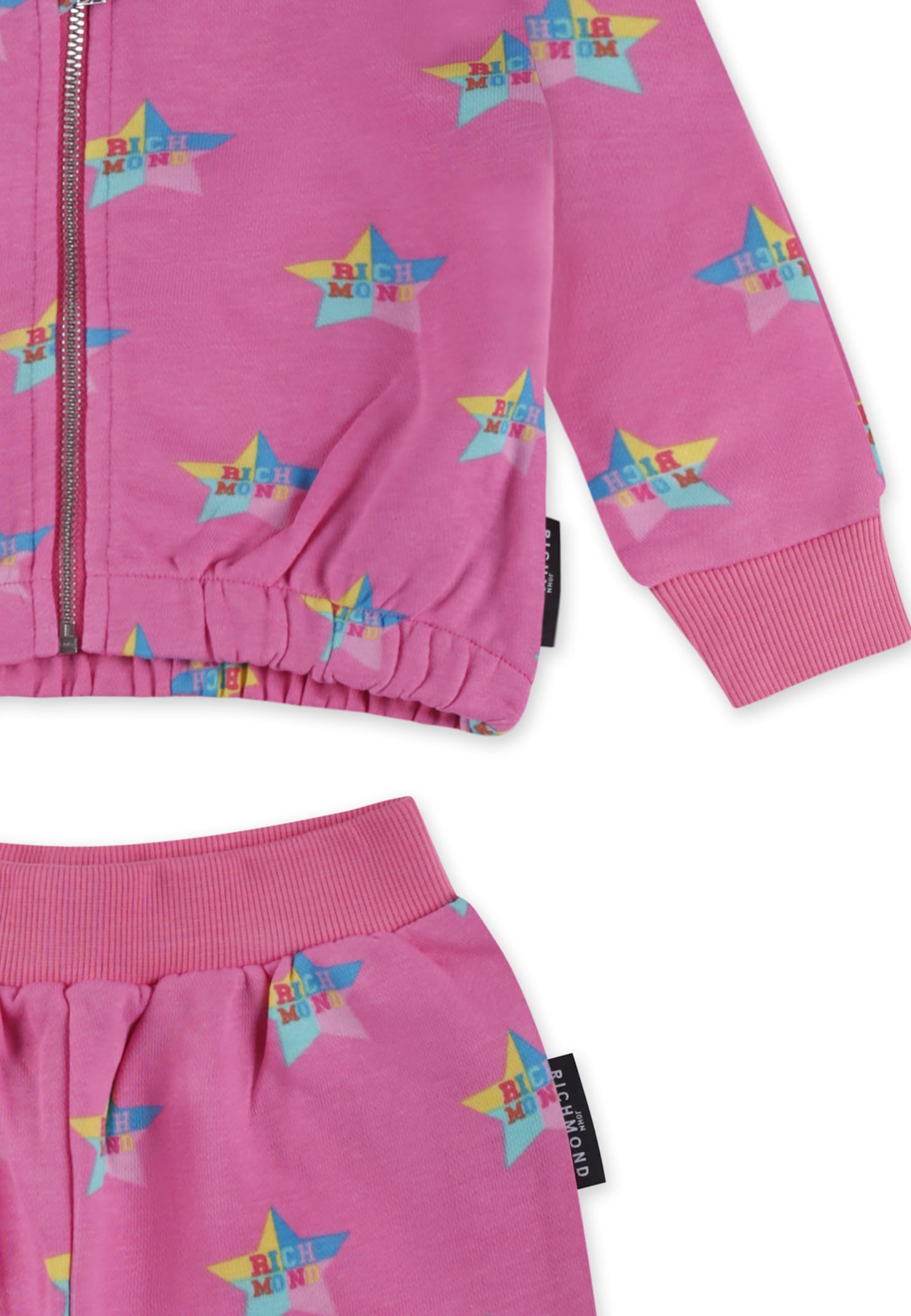 Richmond Pink Suit For Baby Girl With Stars