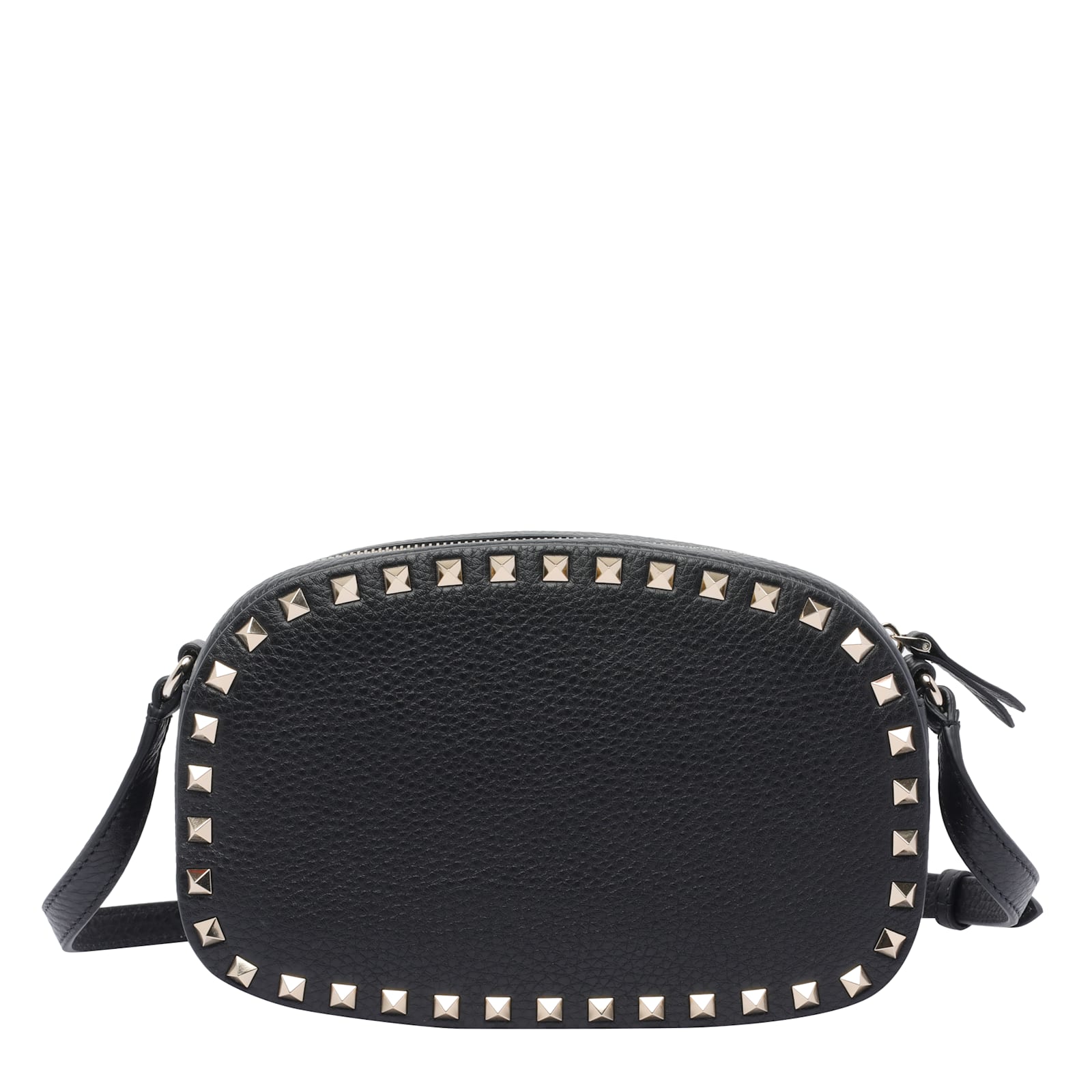 Valentino Rockstud Mini Shoulder Bag In Black