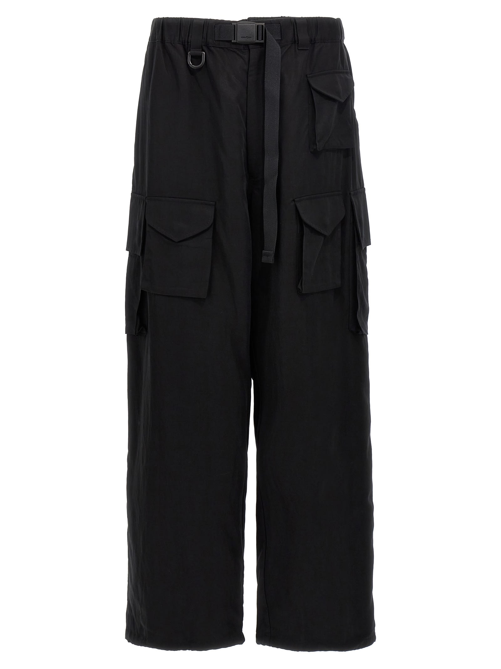 Shop Y-3 Cargo Pants In Black