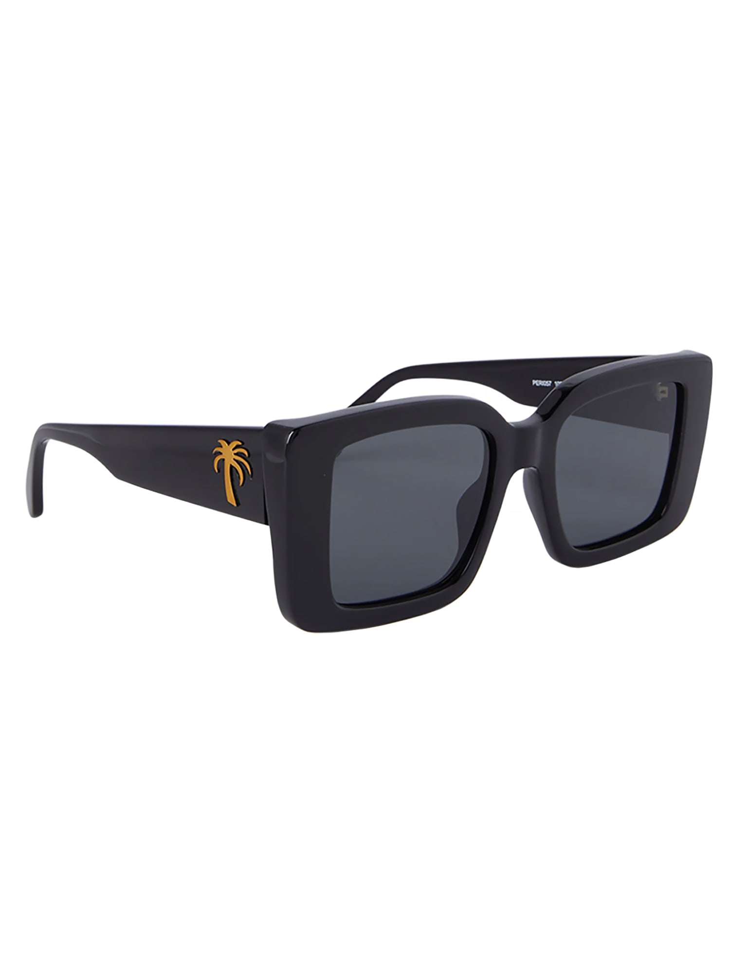 Shop Palm Angels Peri057 Dorris Sunglasses In Black