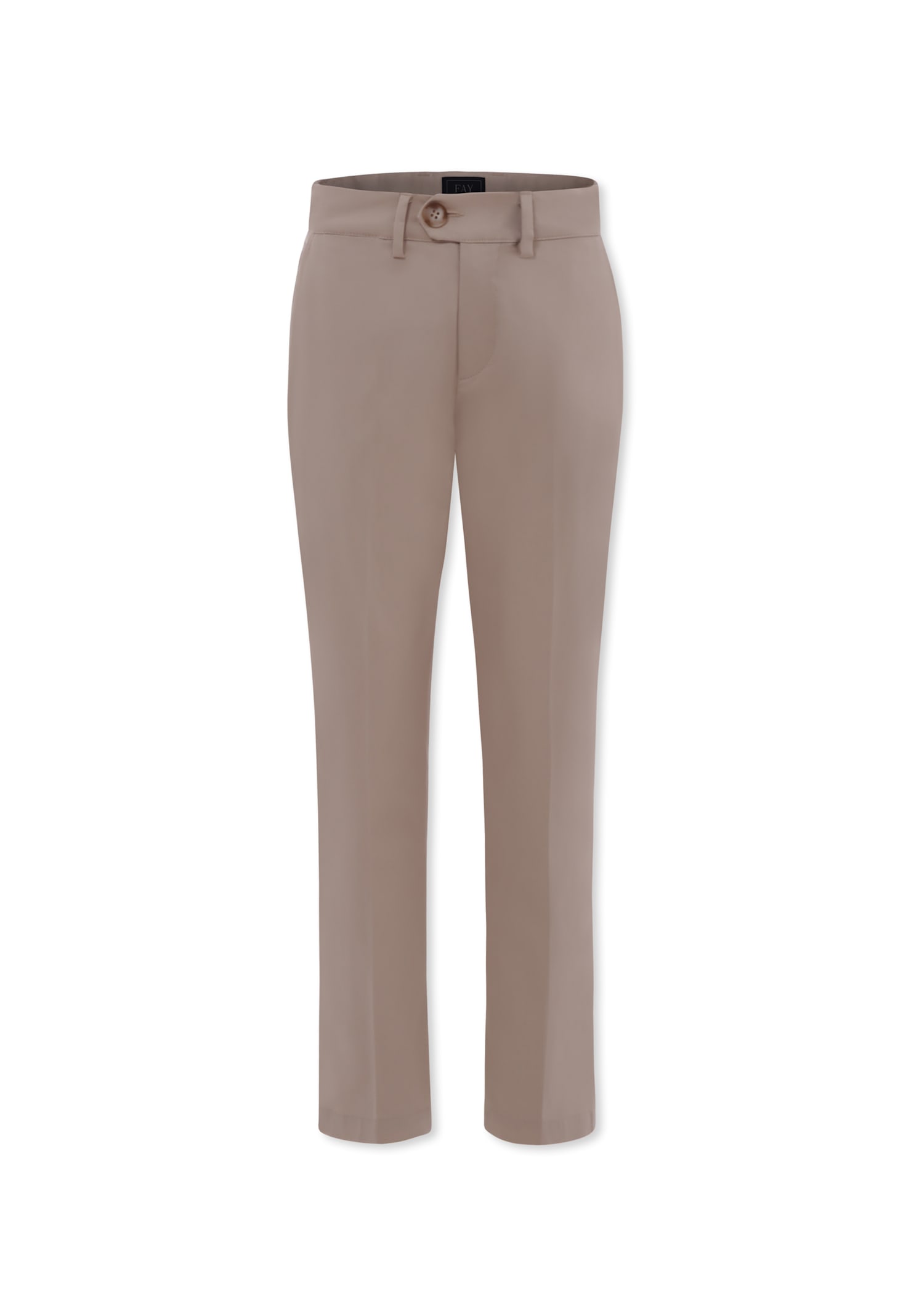Fay Beige Trousers For Boy With Logo