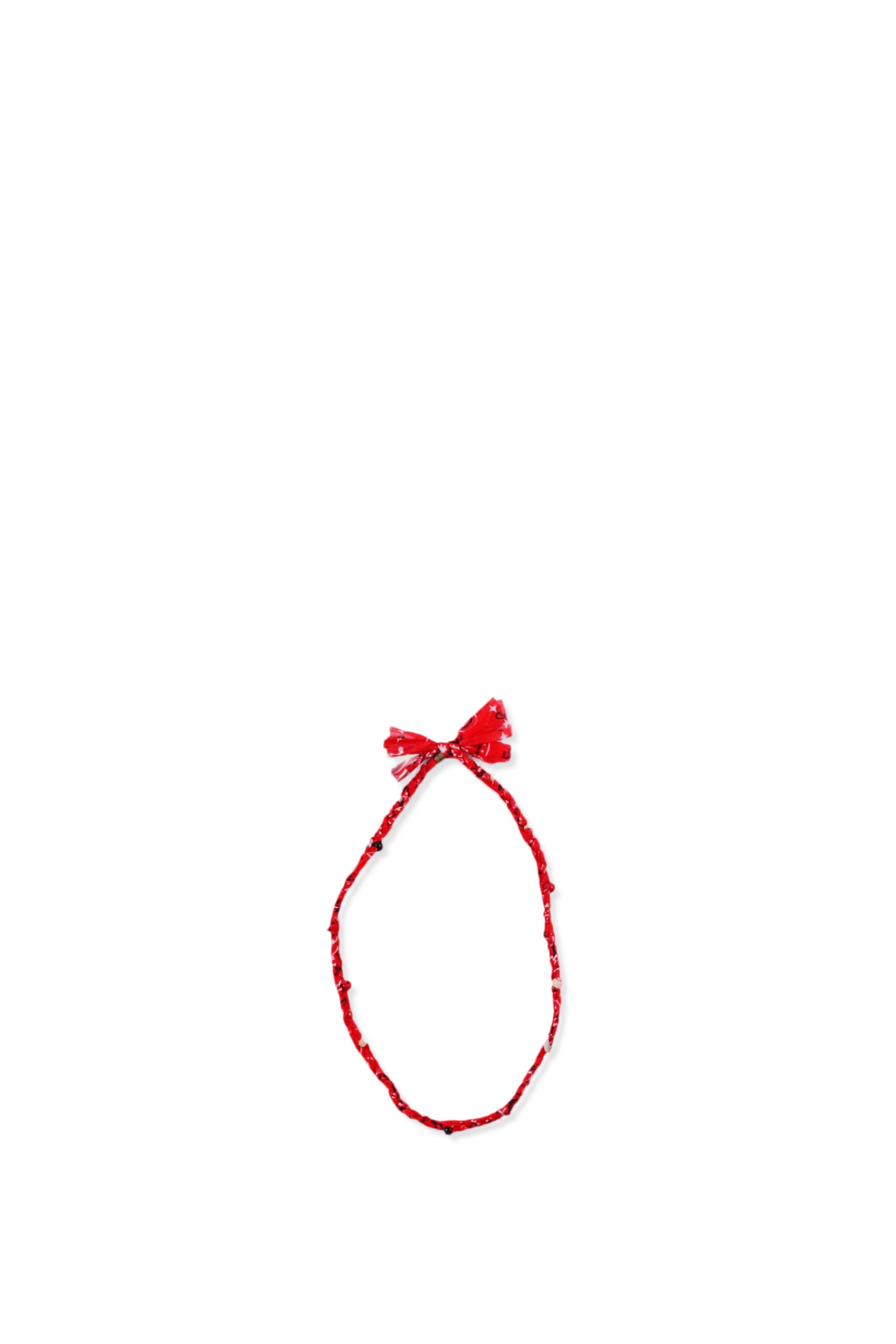 Shop Alanui Necklace In Red