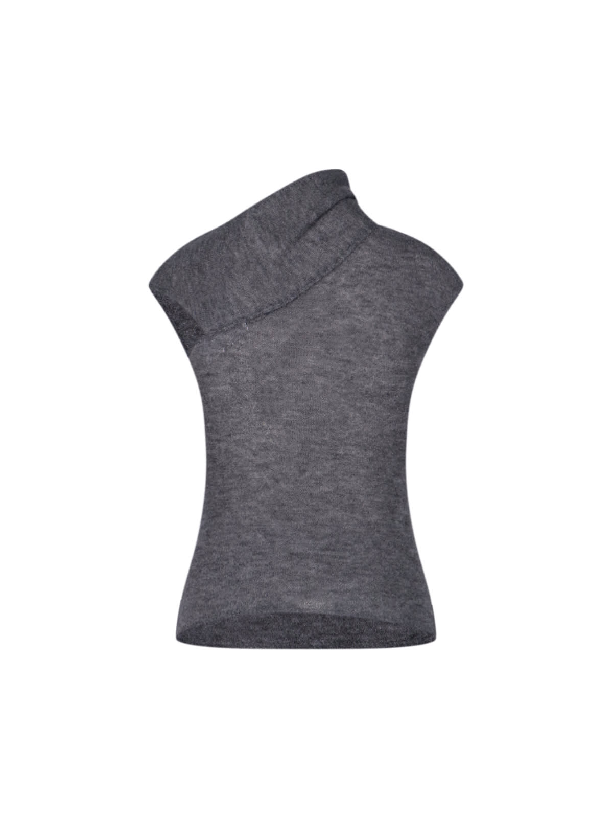 Paloma Wool Aurum Asymmetrical Top In Gray