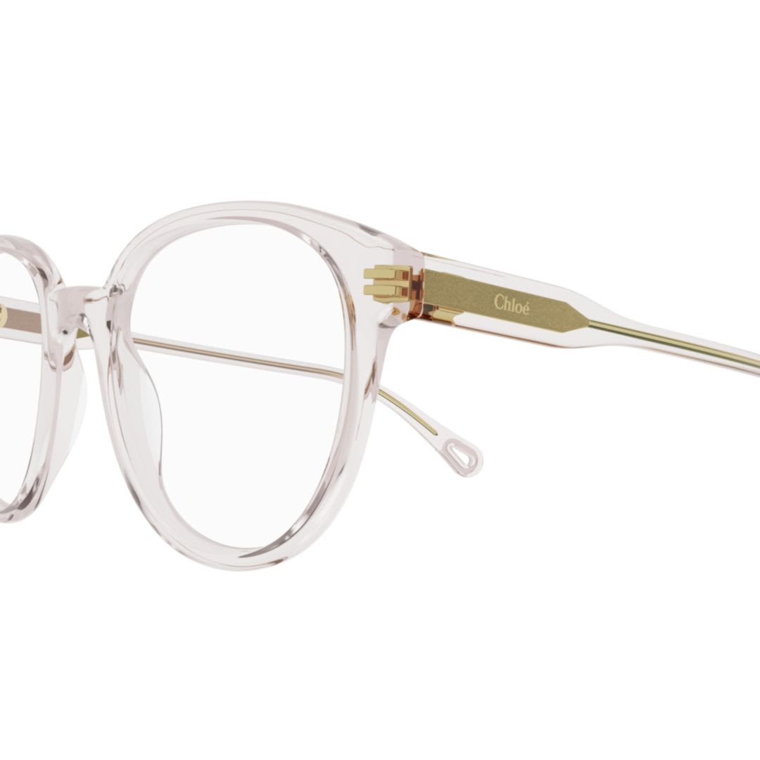 Chloé Eyewear Rectangular Frame Glasses In White