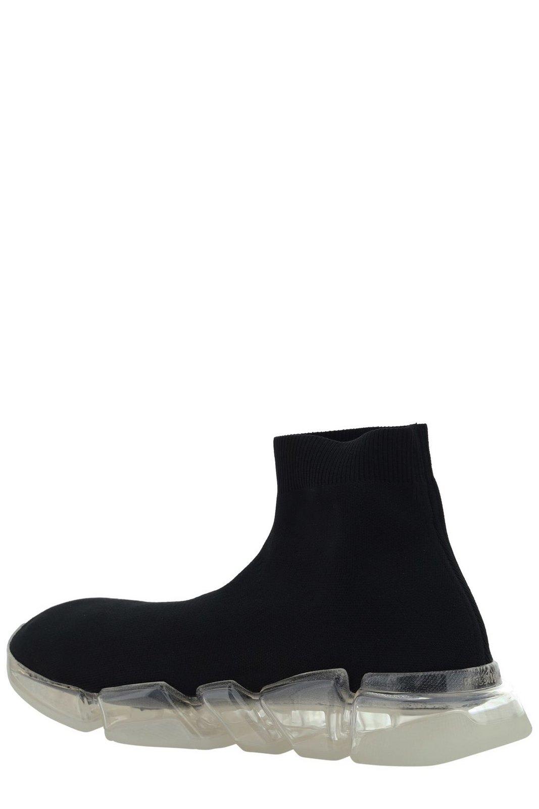 Shop Balenciaga Speed 2.0 Sneakers In Black