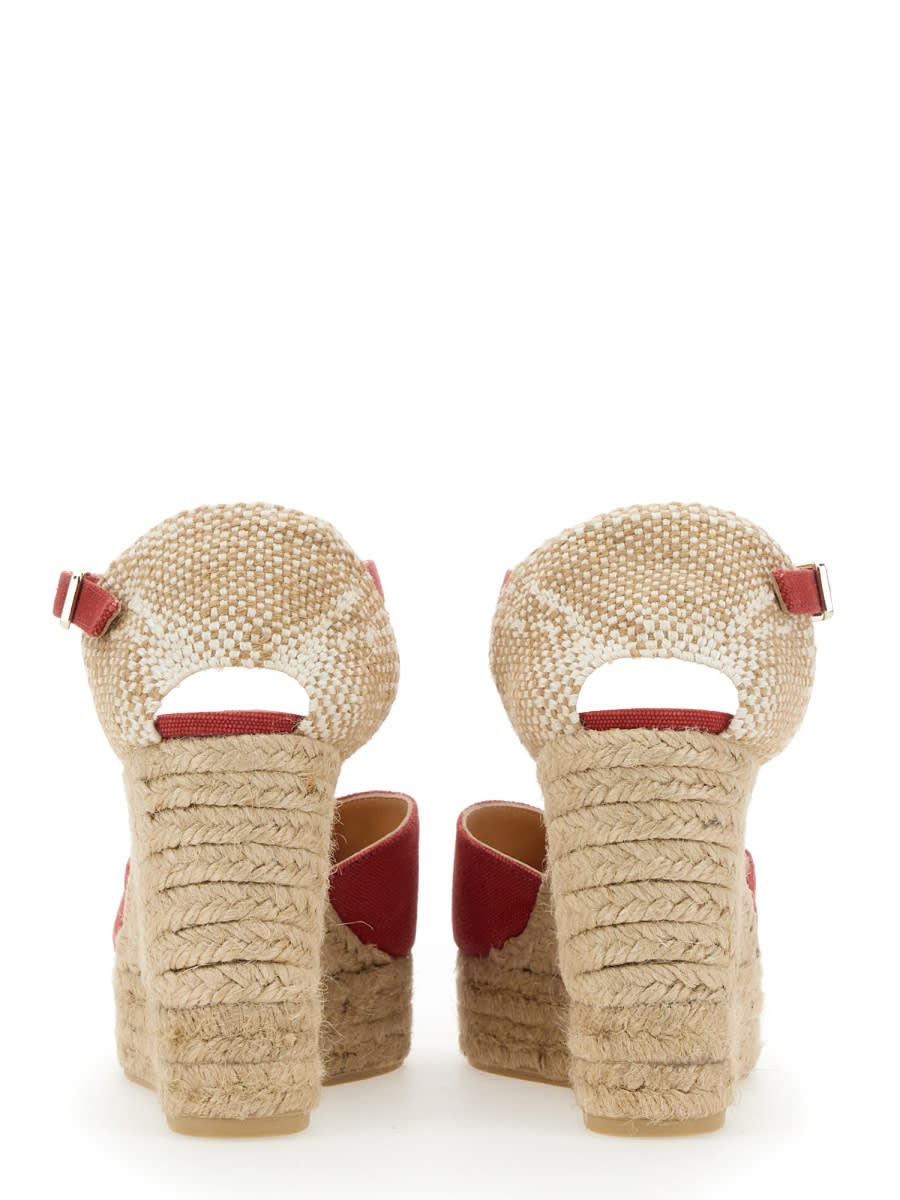 CASTAñER WHITE SANDAL.