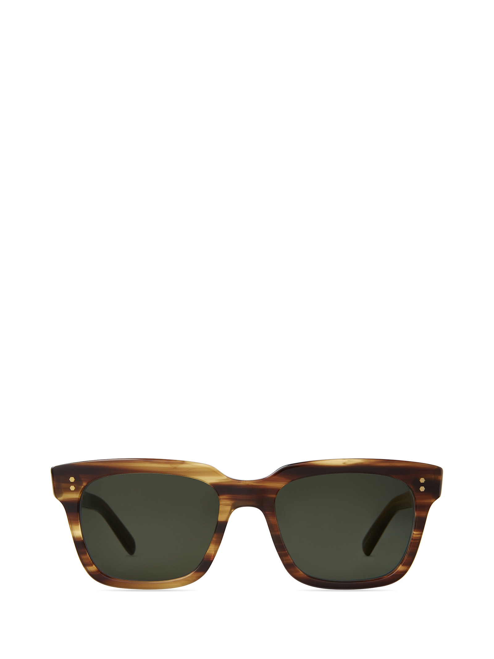 Shop Mr Leight Arnie S Koa-white Gold Sunglasses