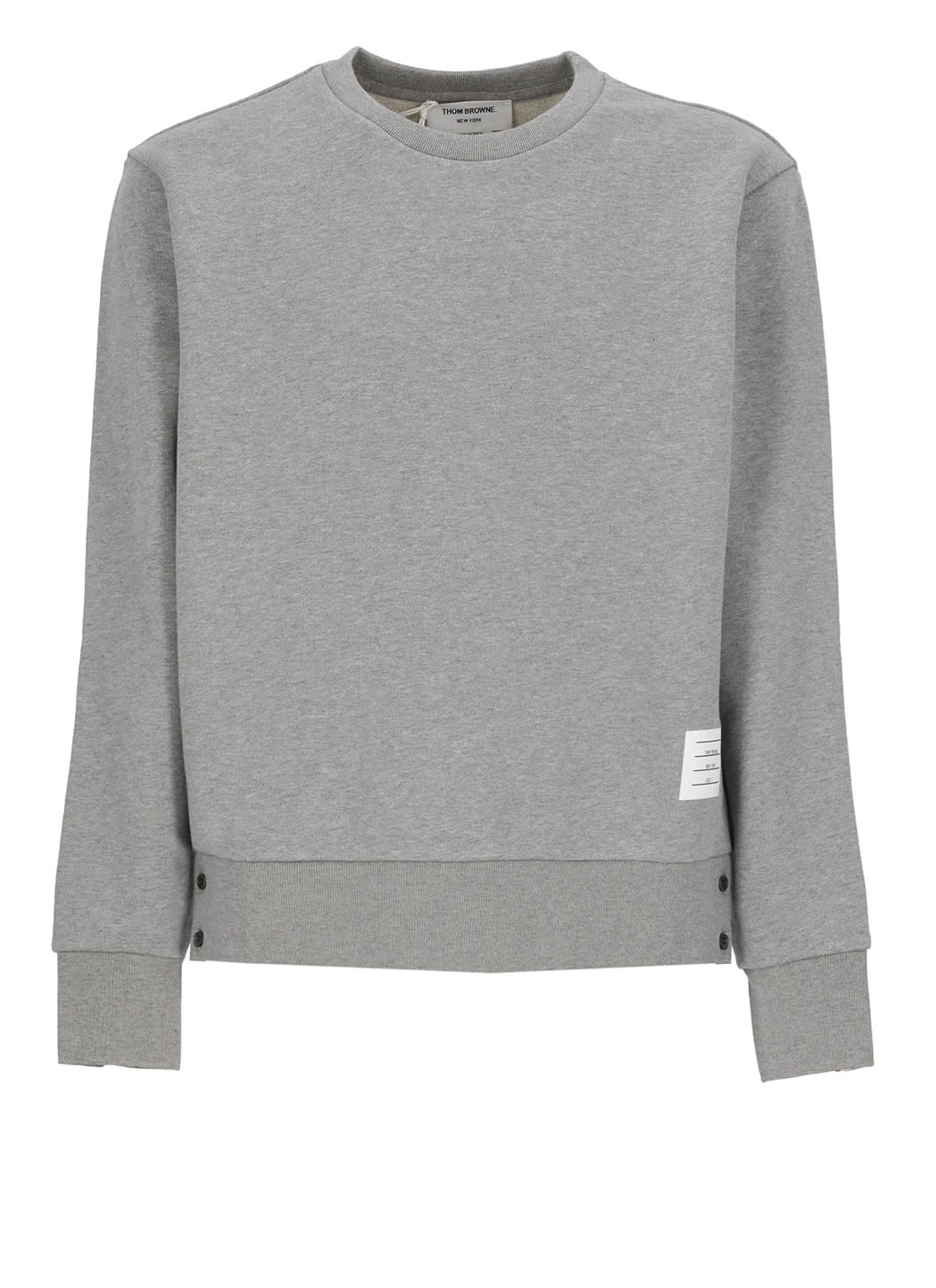 Sweatshirt With Tricolor Inlay