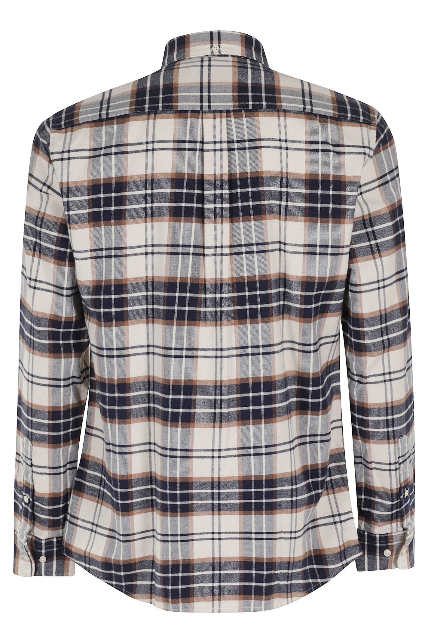Barbour Plaid-check Pattern Cotton Shirt In Multi