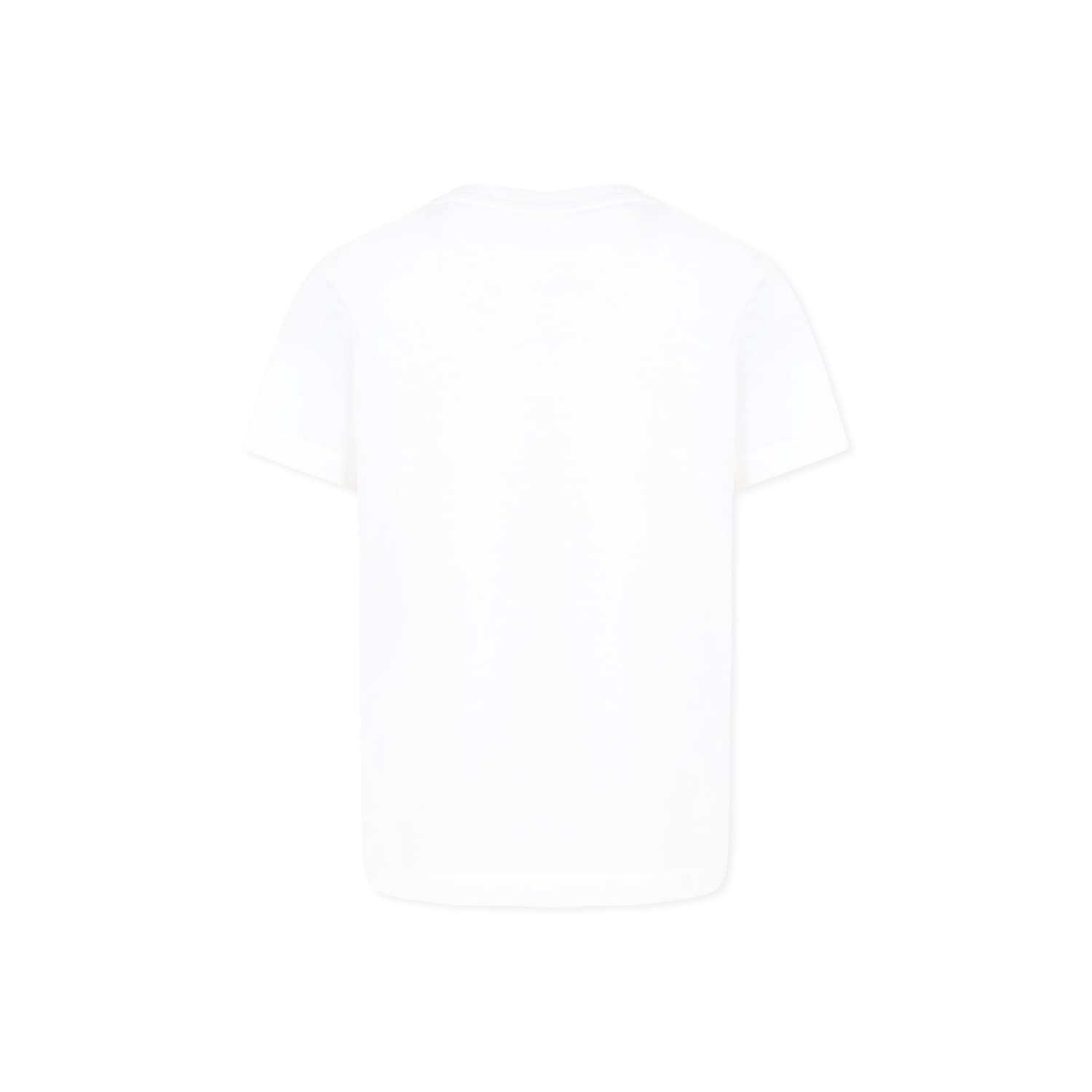 Versace Logo-print T-shirt In White