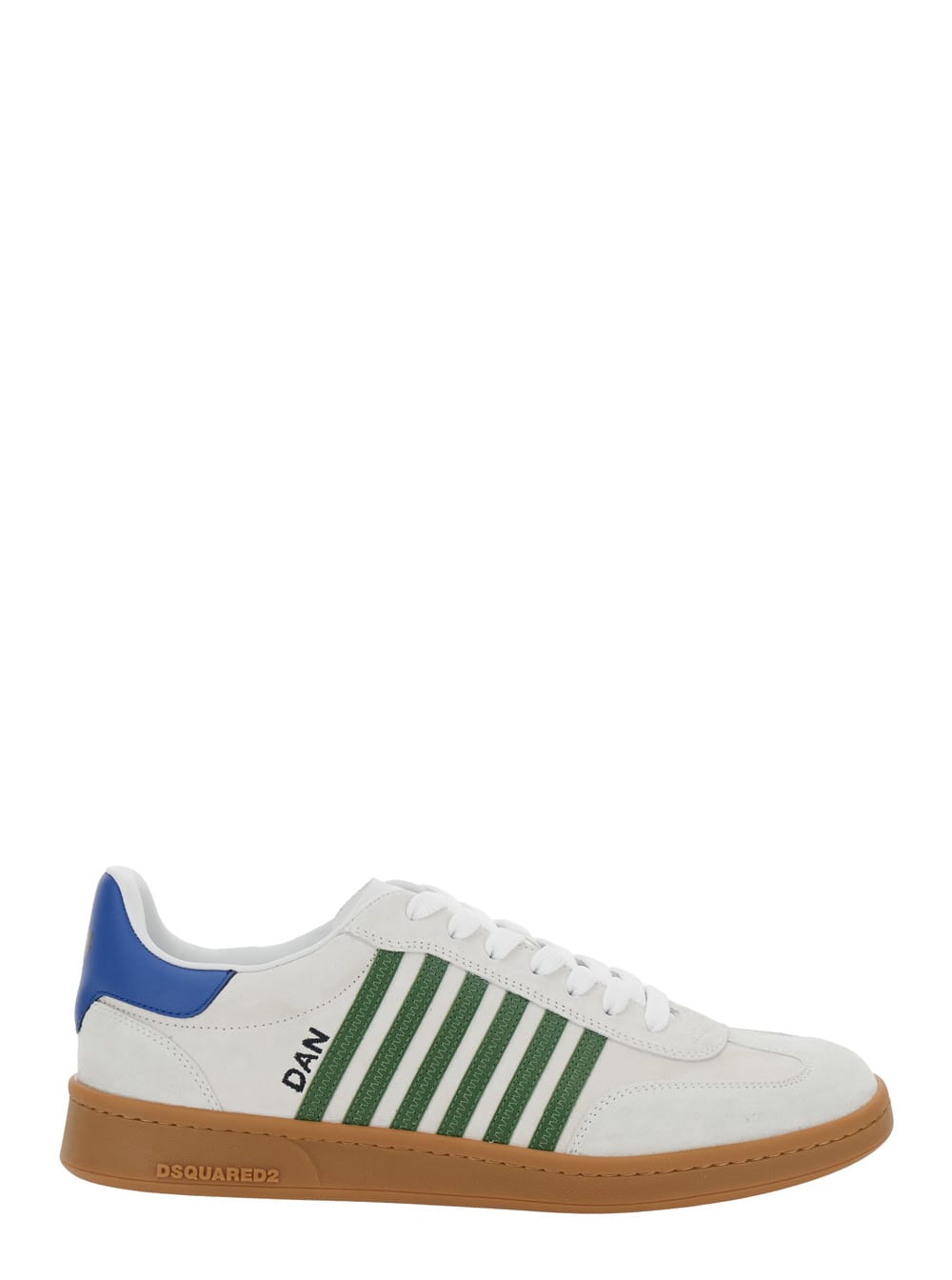 Shop Dsquared2 Sneakers Crosta+vitello In White