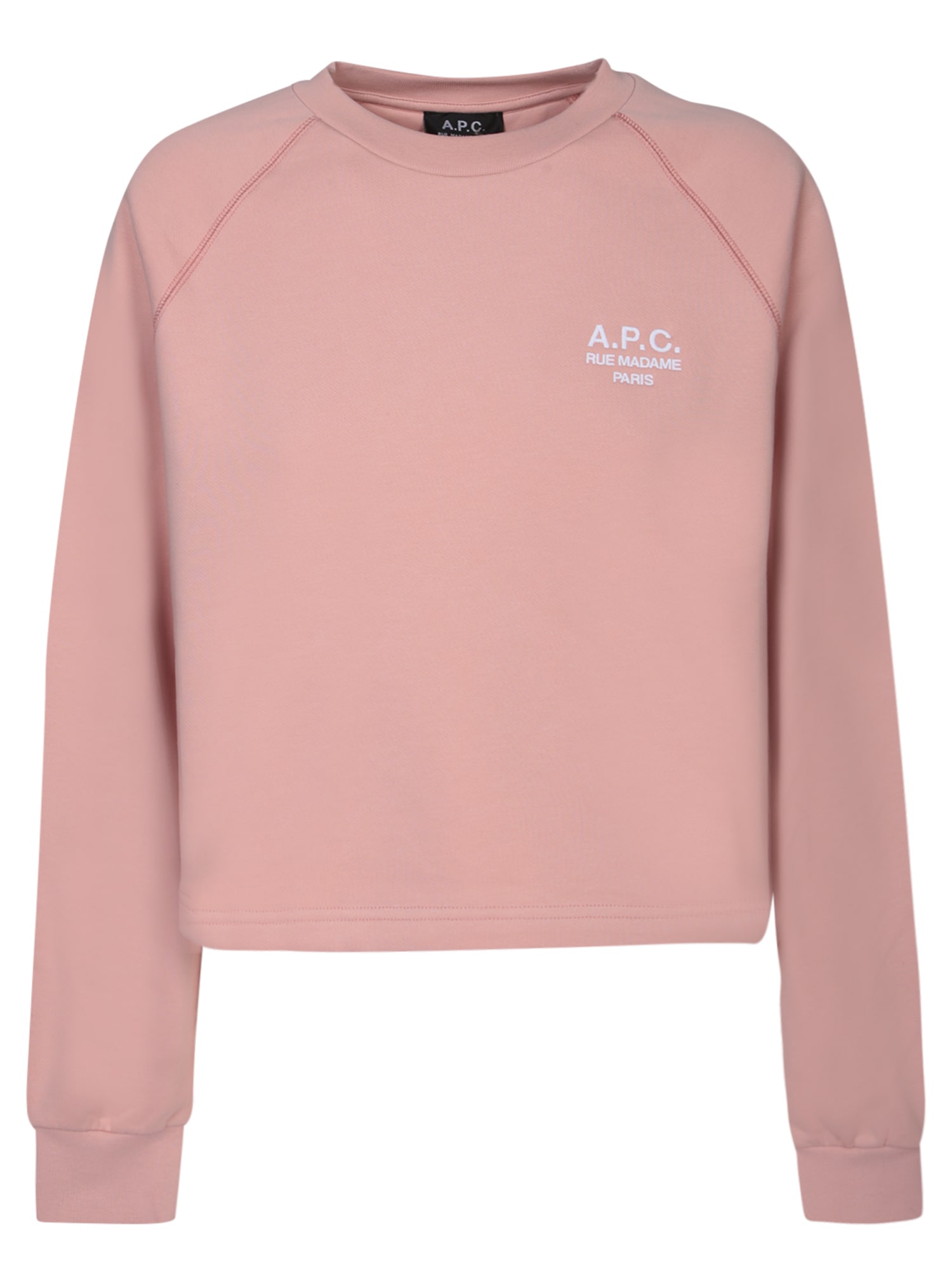 Shop Apc Oona Sweatshirt Pink