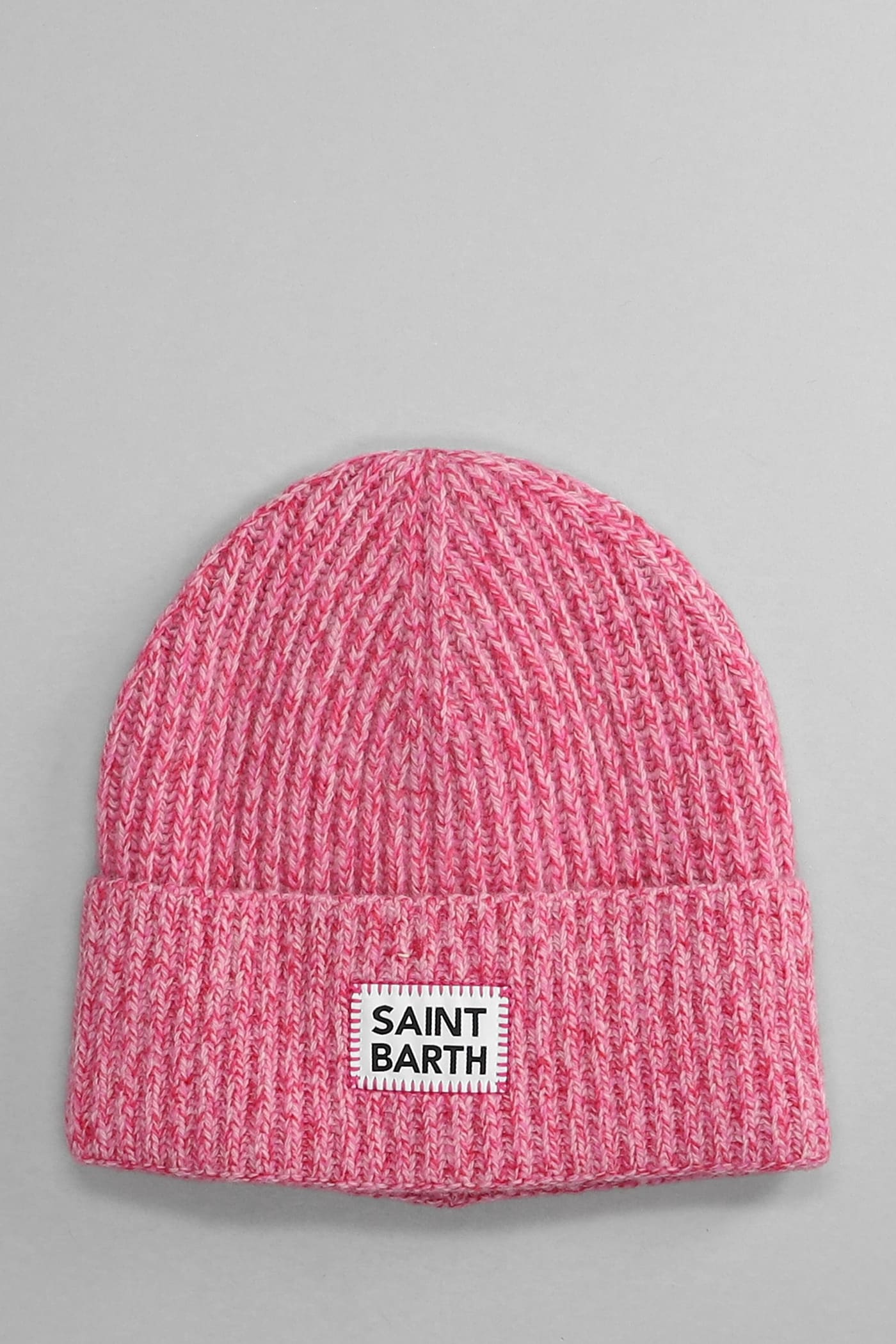 MC2 Saint Barth Hats In Rose-pink Wool