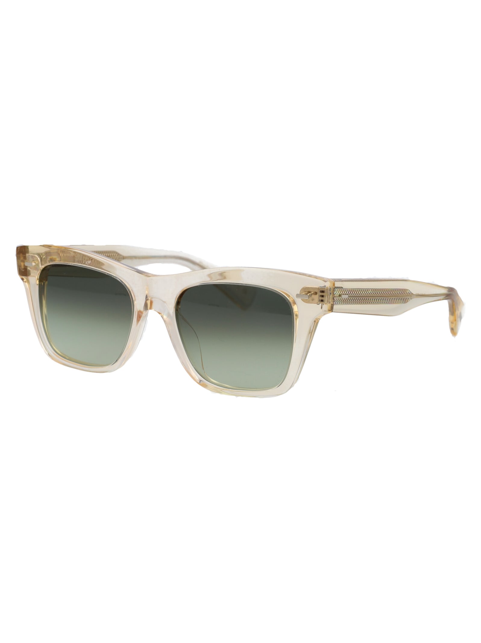 Oliver Peoples Ms. Oliver Gradient Acetate Square Sunglasses In Neutral