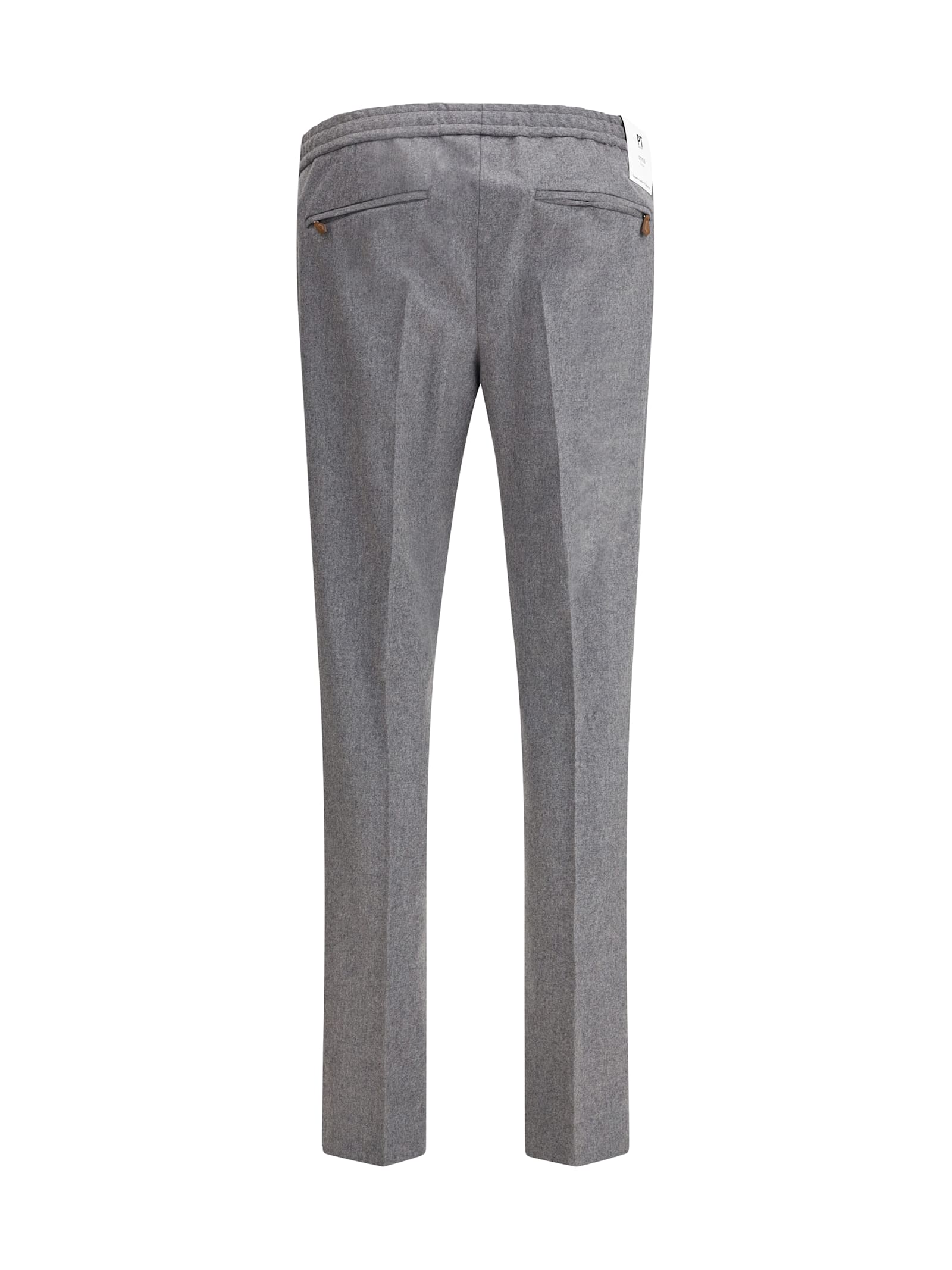 Pt Torino Soft Pants In Gray