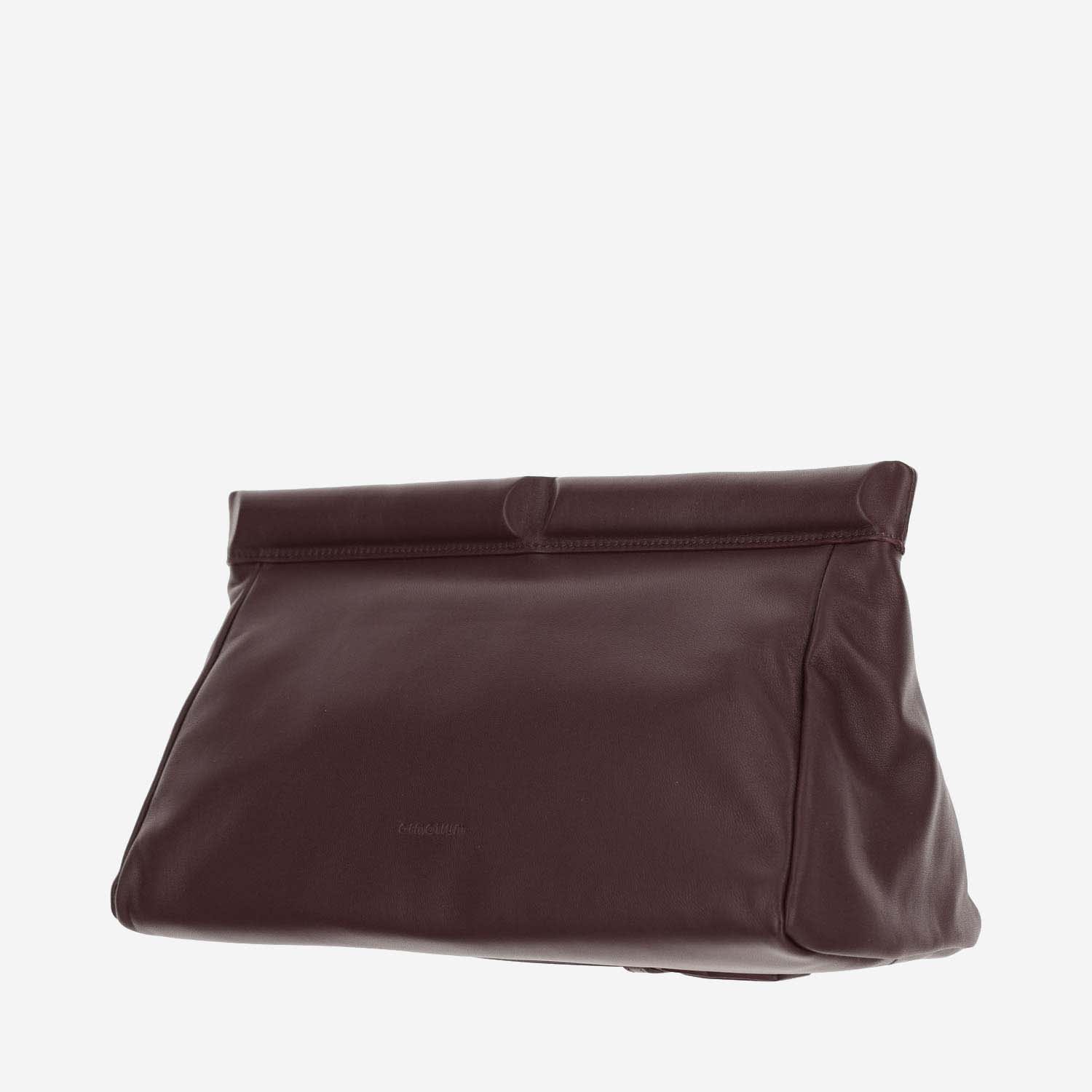 Armarium Eloisa Leather Handbag In Bordeaux