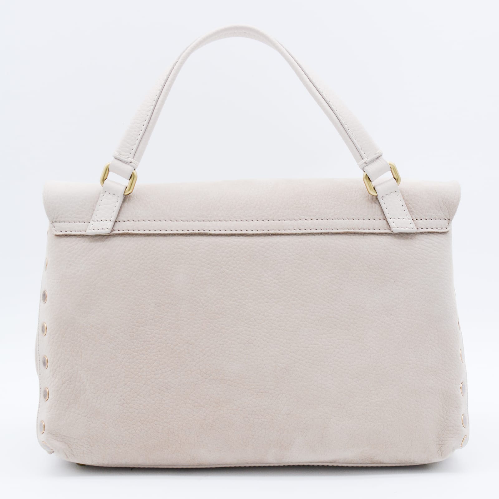 Zanellato Beige Leather Postina S Top Handle Bag
