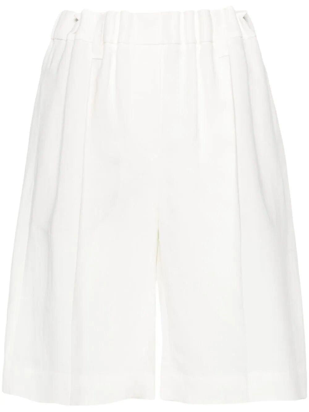 Pleated Shorts