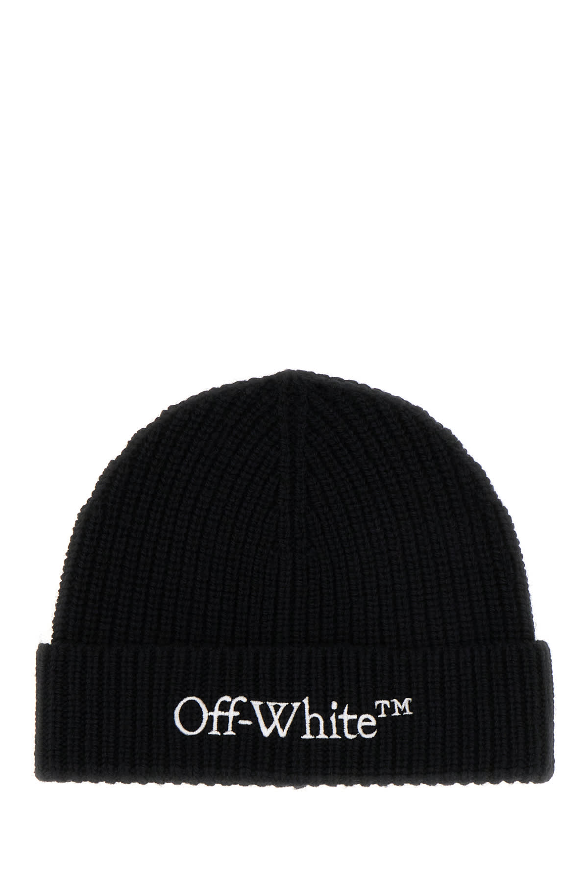 Black Wool Beanie Hat