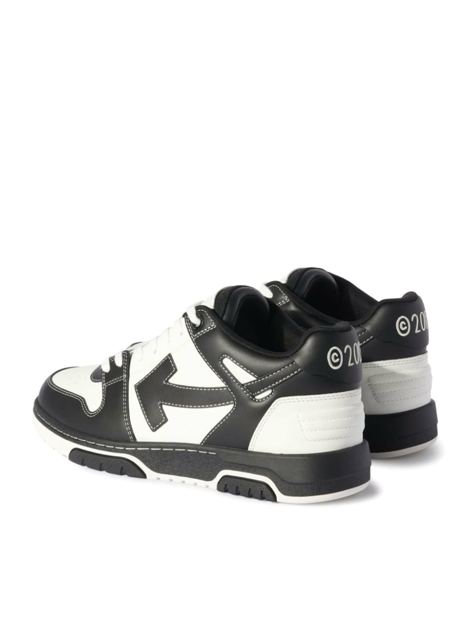 Shop Off-white Clb_logo Out Of Office White Black