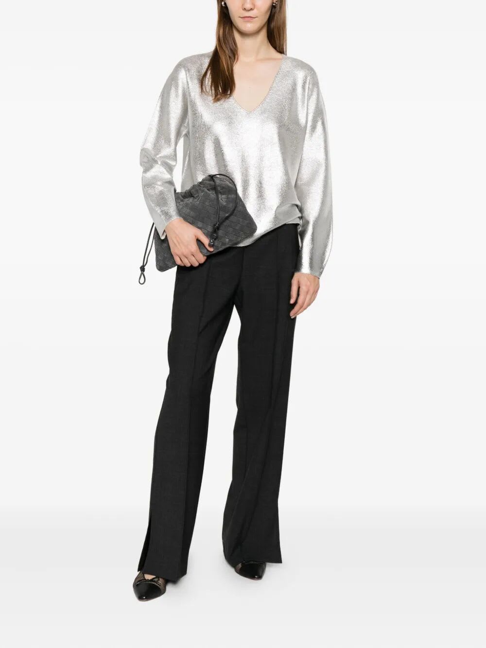 Liviana Conti Marilia Knit In Silver