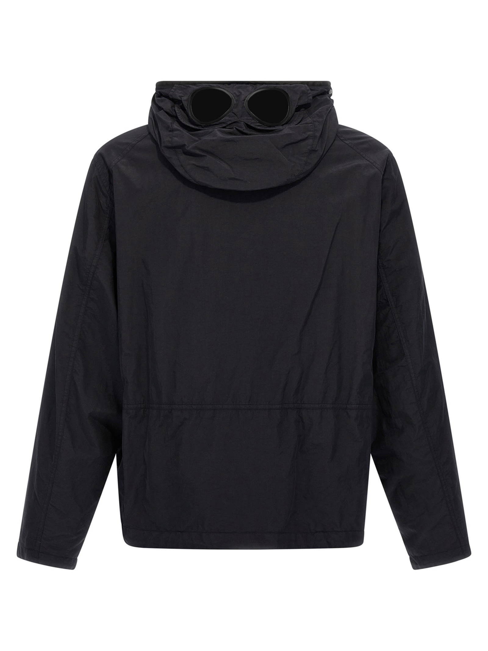 C.p. Company Streamlined Neutrals Outerwear Jacket In Blue