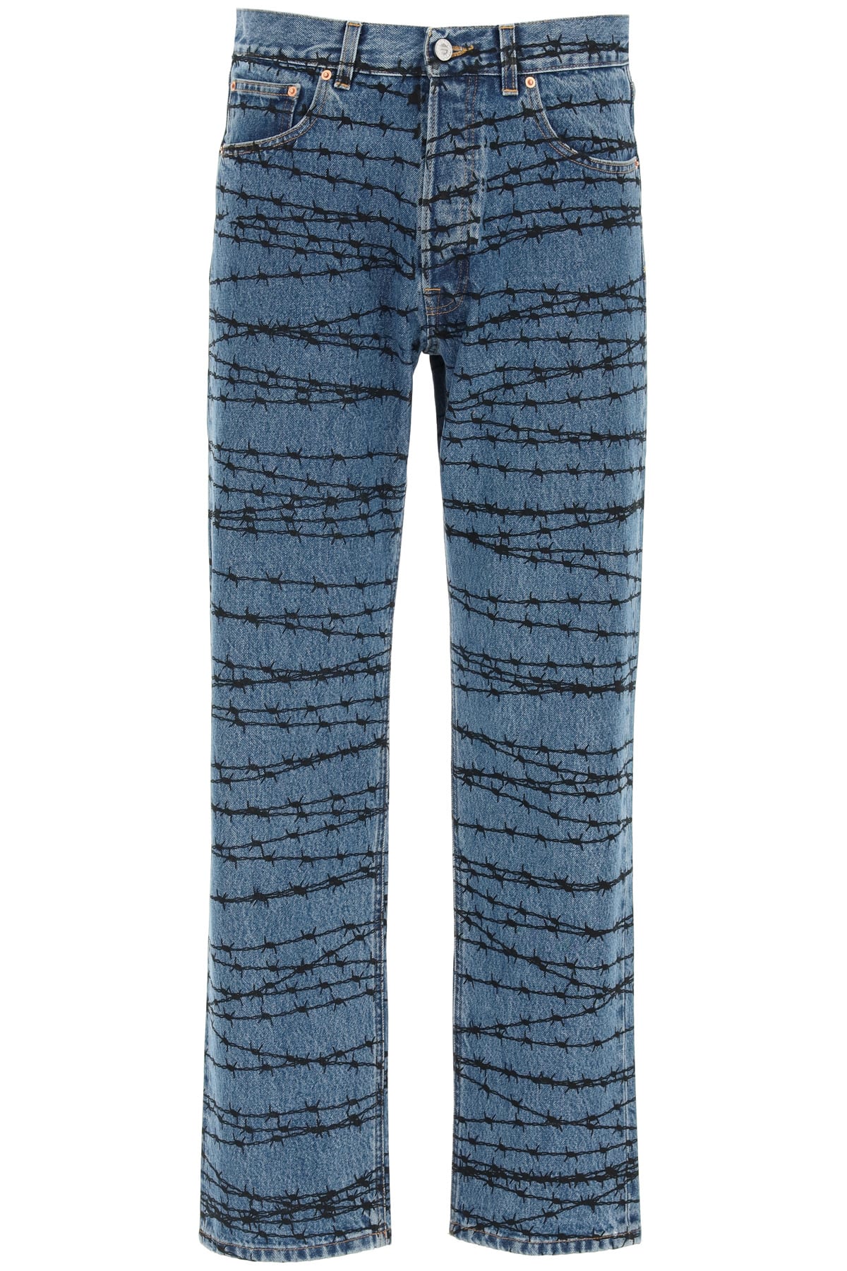 VETEMENTS Wired Print Jeans