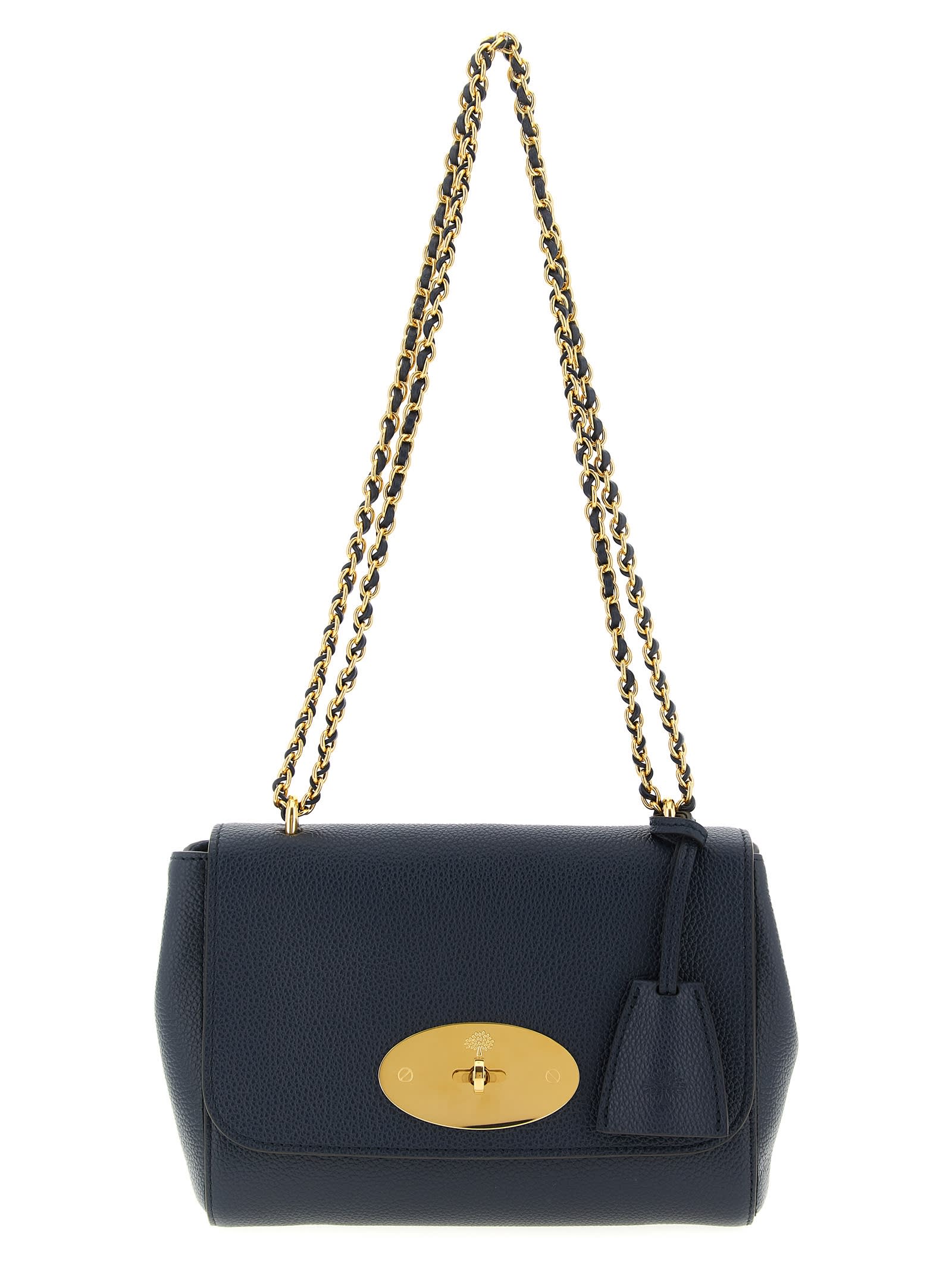 Mulberry Lily Small Shoulder Bag Chain Strap In Blue