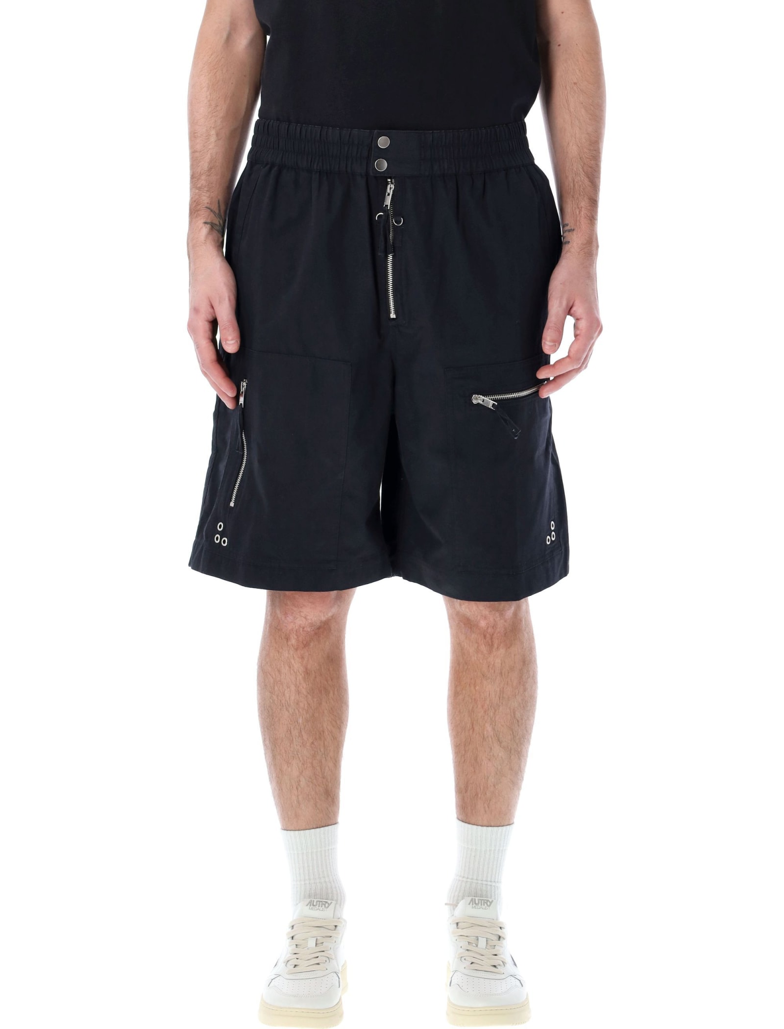 Shop Isabel Marant Short In Black