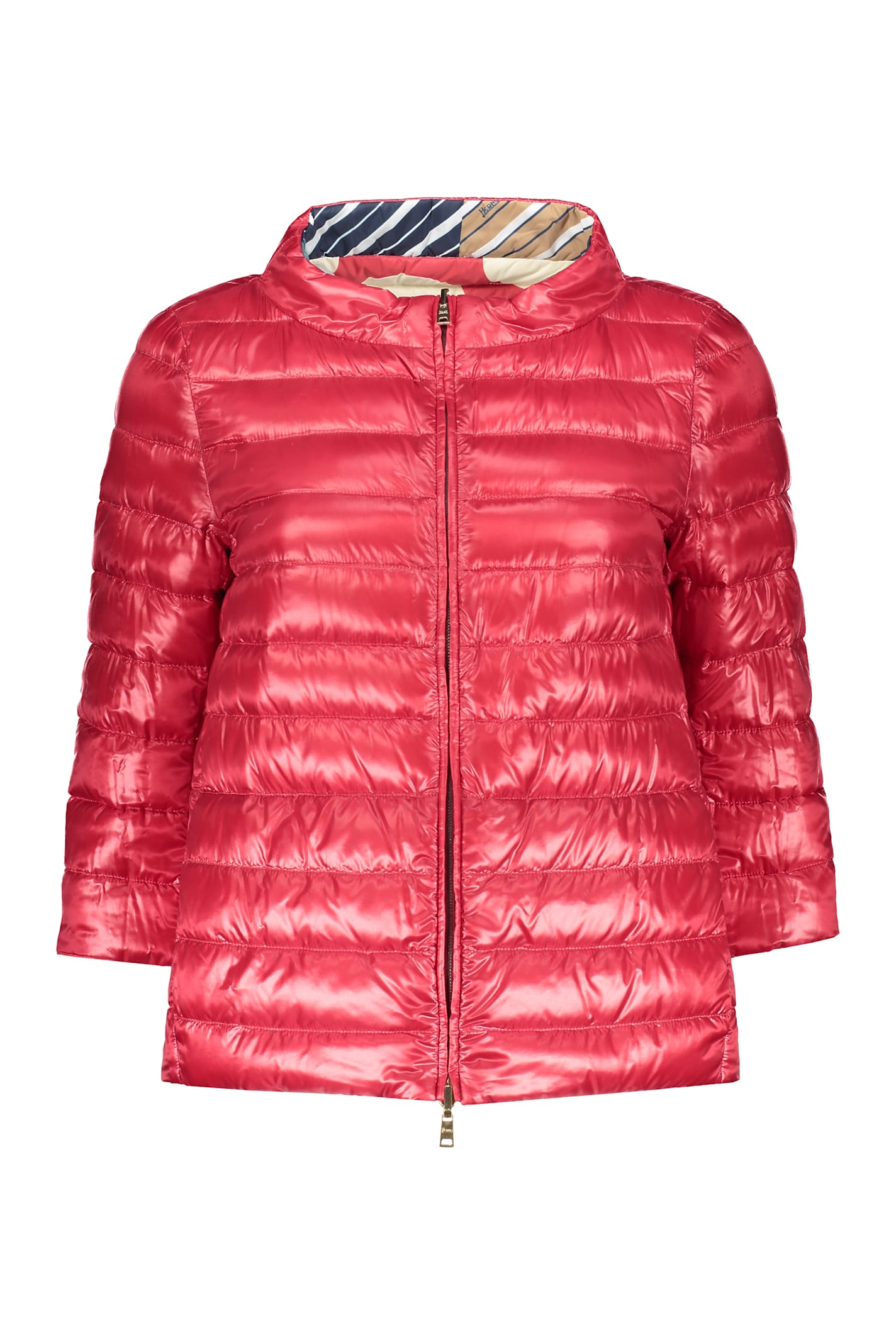 Herno Reversible Down Jacket In Multicolor