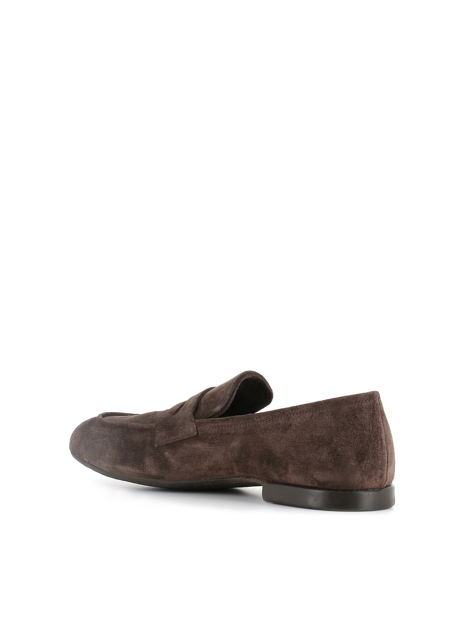 Alexander Hotto Suede Loafers In Brown