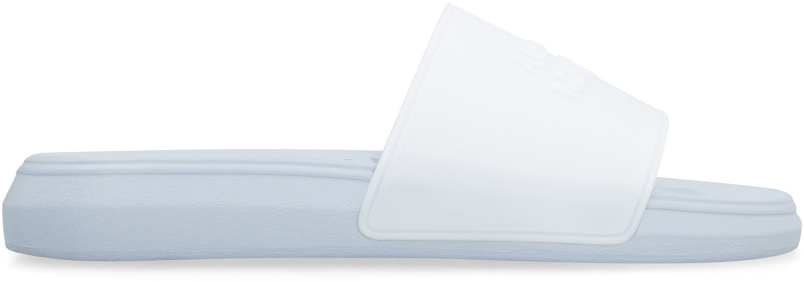 Alexander Mcqueen Light Blue Rubber Slide In Light Blue