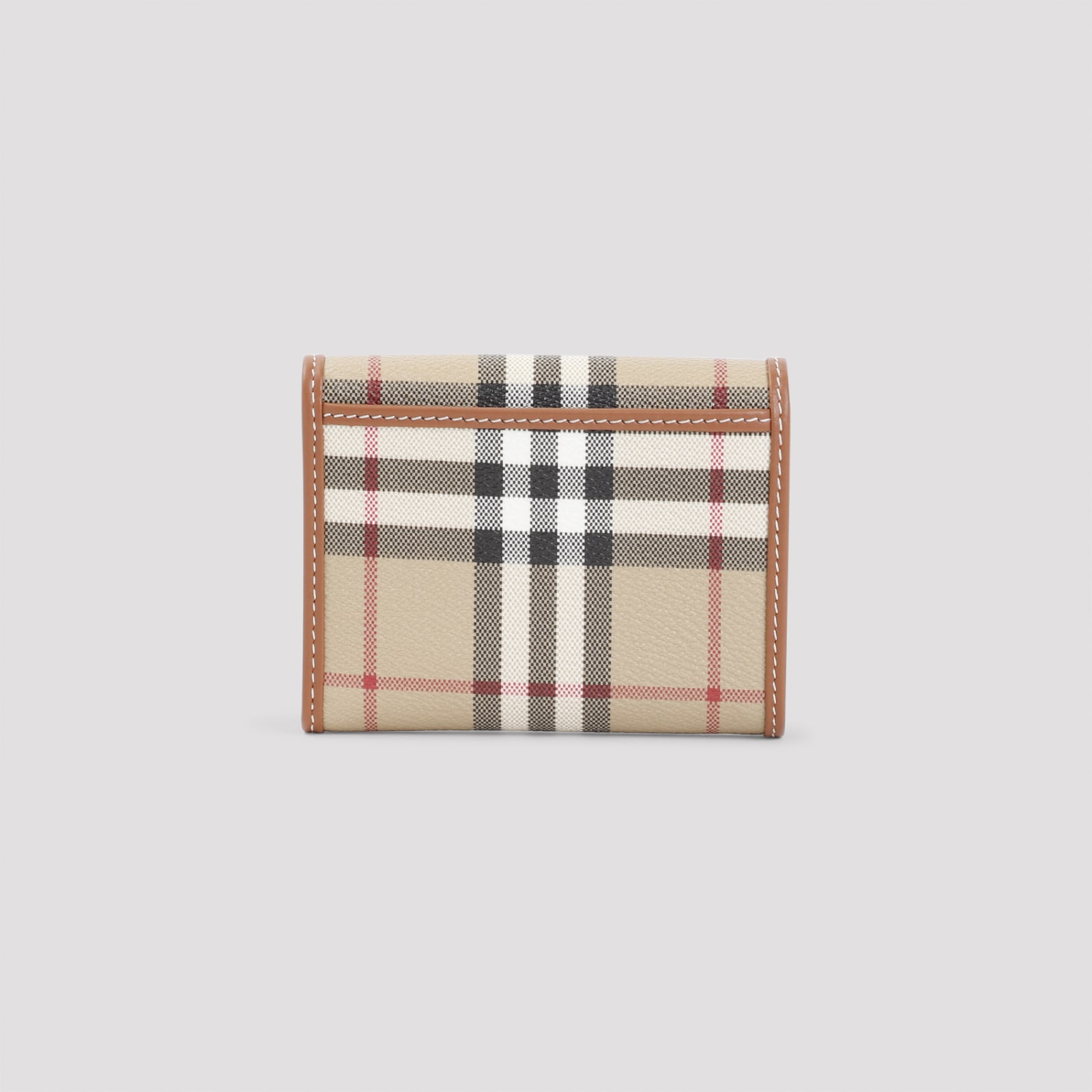 Shop Burberry Lancaster Wallet In Archive Beige