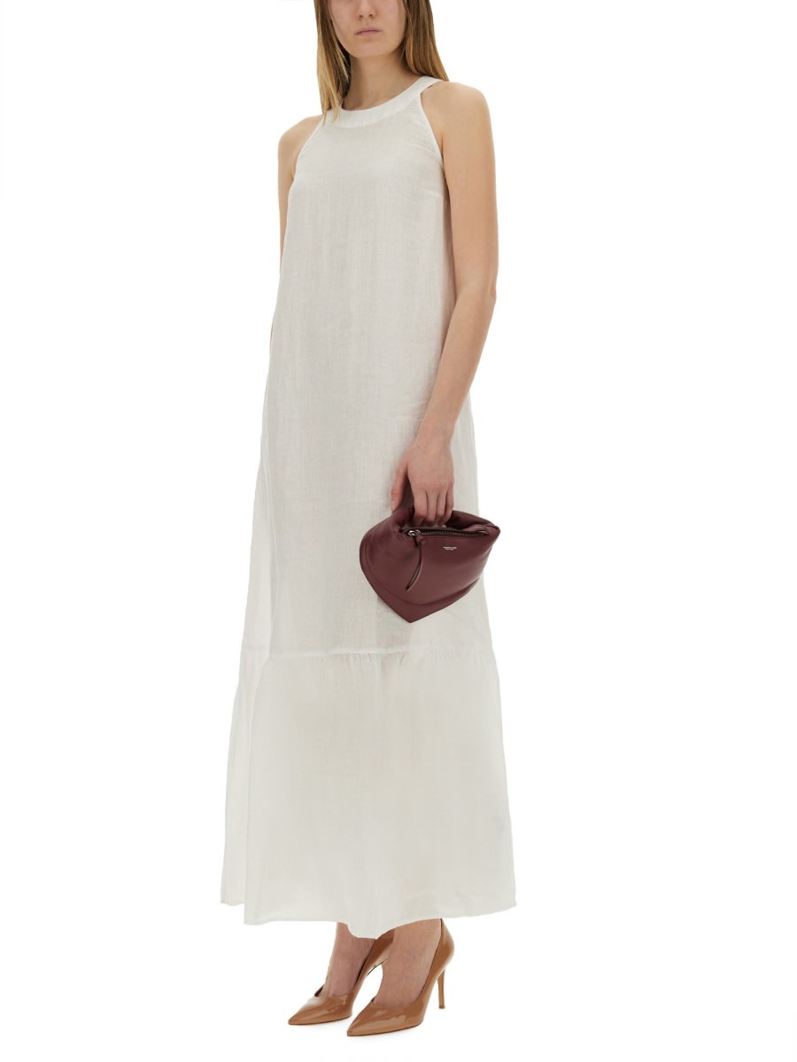 120% LINO LONG LINEN DRESS