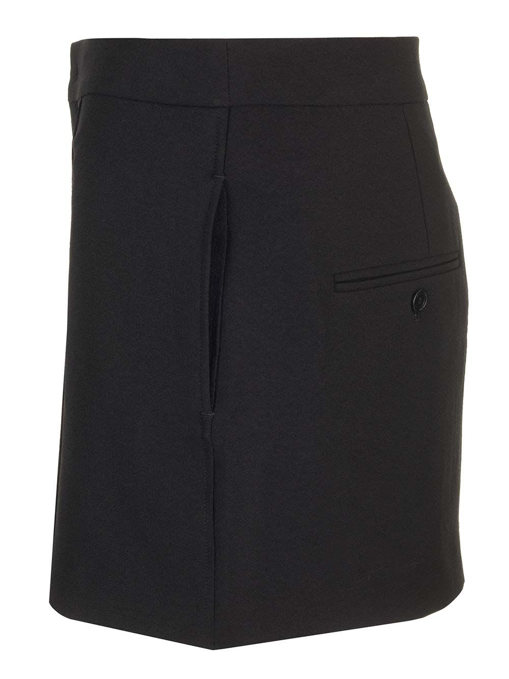 Shop Isabel Marant Licoba Mini Skirt In Black