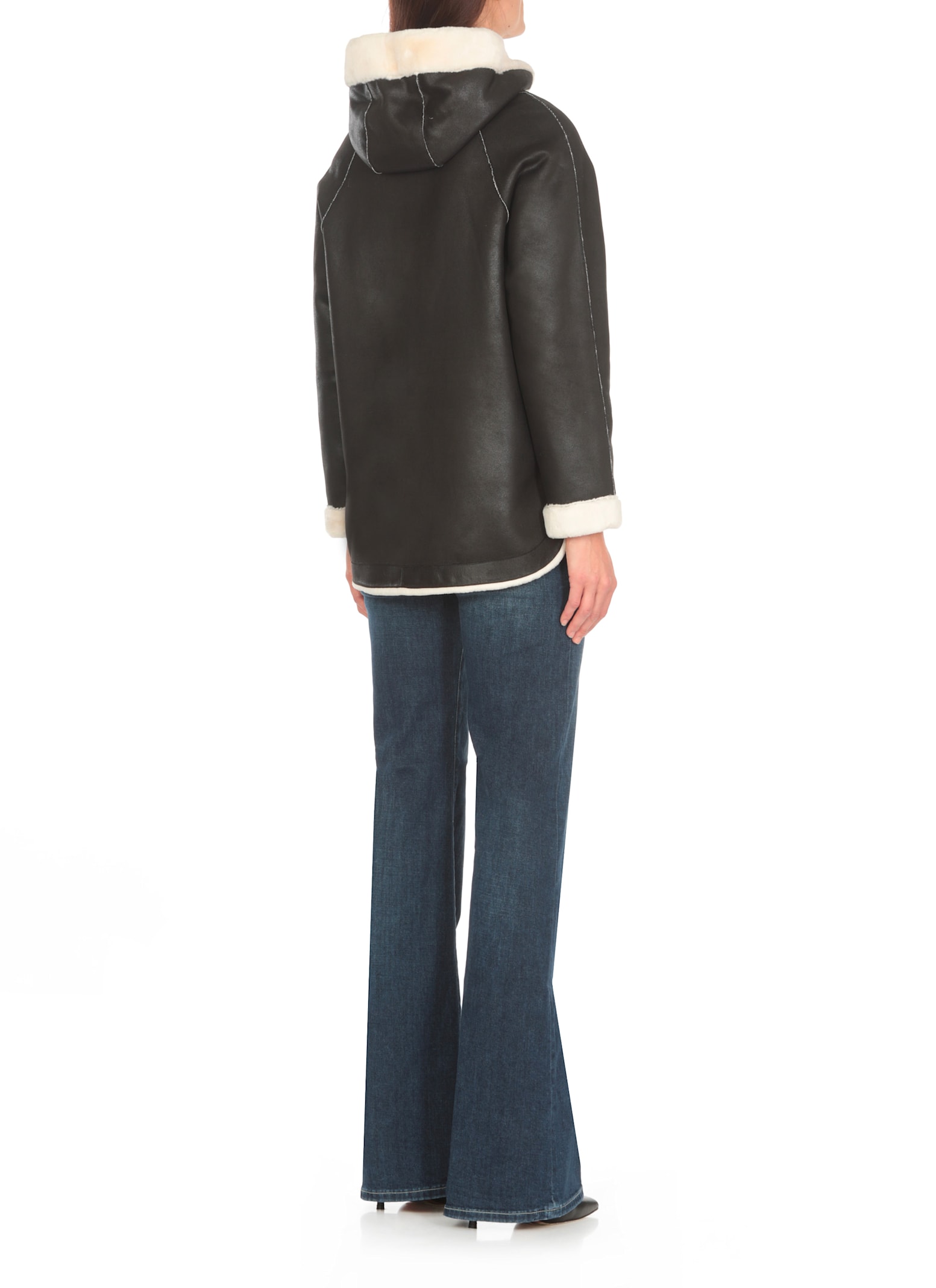 Shop Betta Corradi Reversible Velvet Jacket In Black