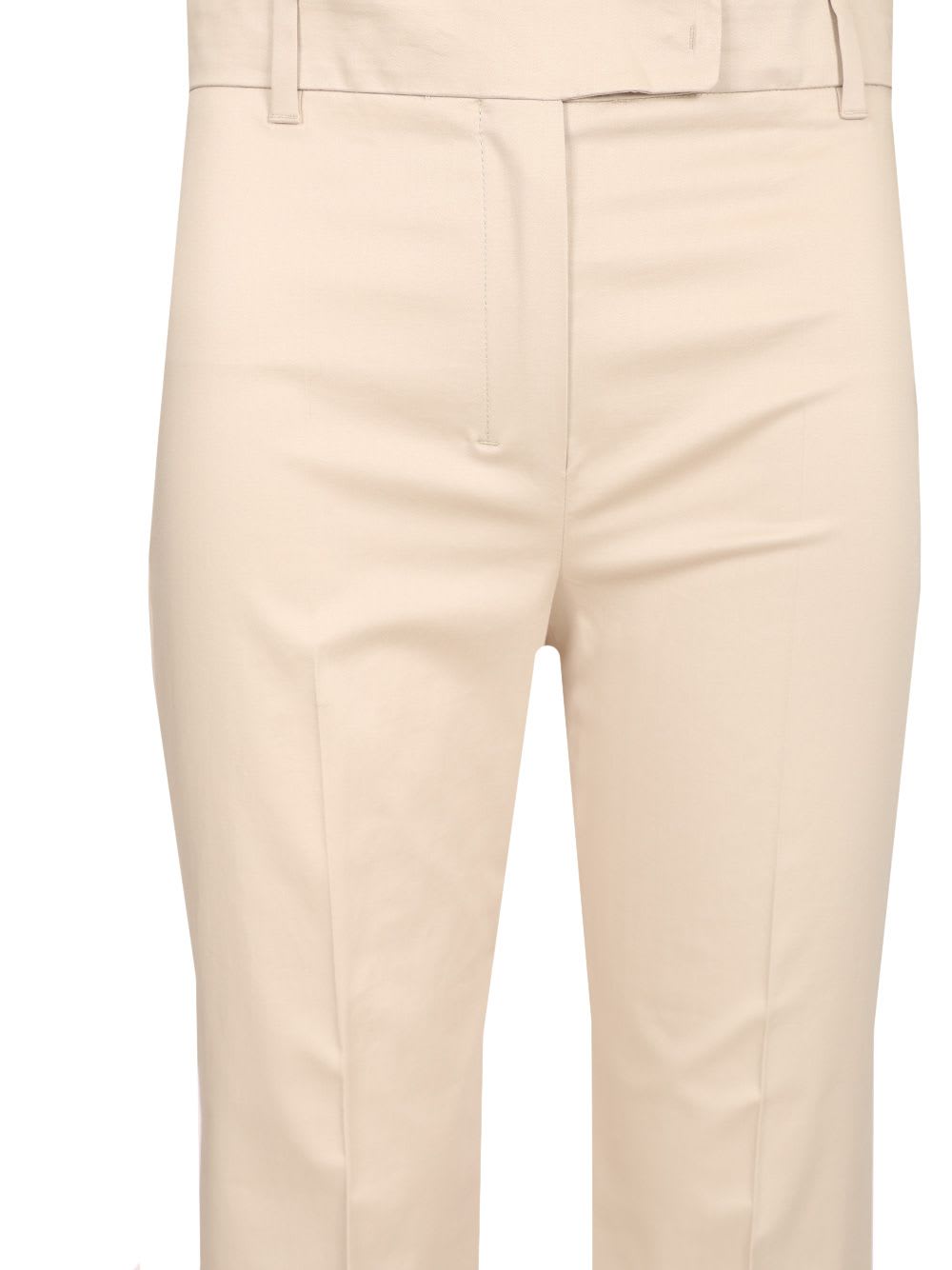 'S MAX MARA SKINNY SATIN TROUSERS
