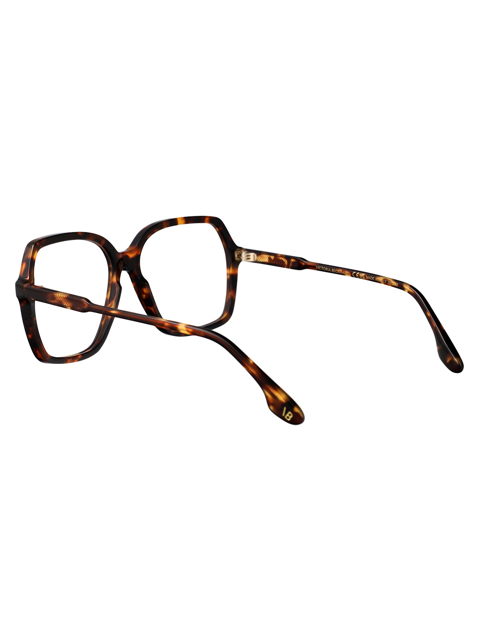 Victoria Beckham Square-frame Glasses In Blue