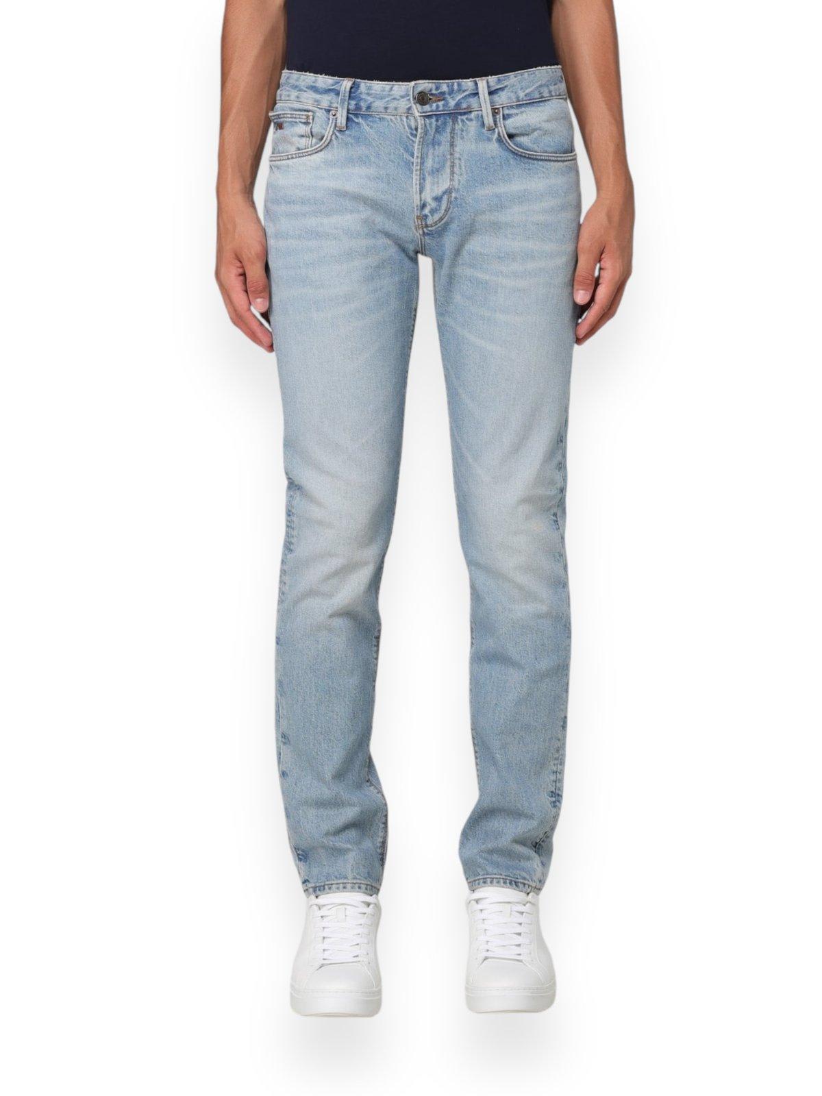 J06 Whiskering Effect Jeans Emporio Armani