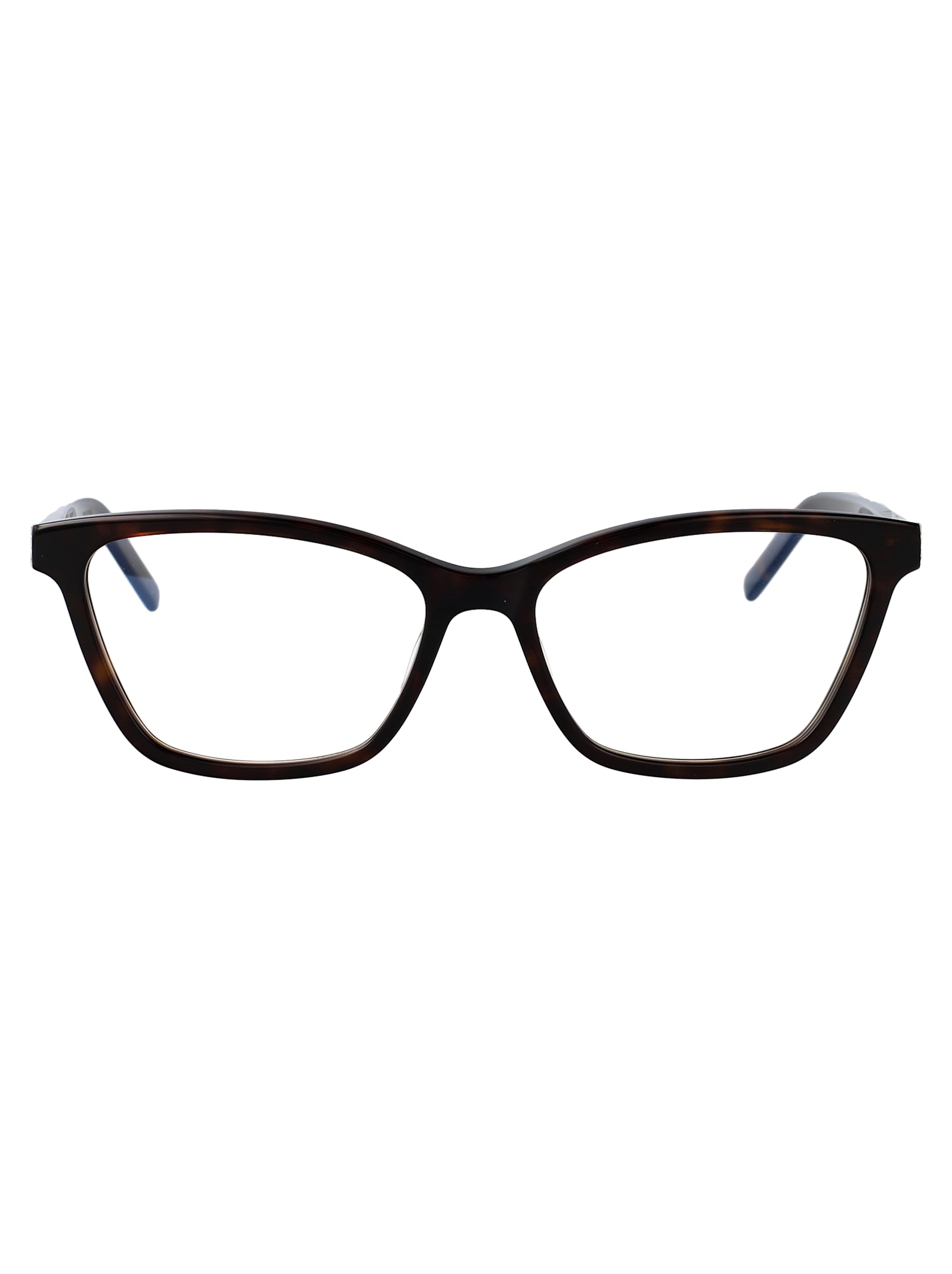 Saint Laurent Eyewear Optical In 006 Havana Havana Transparent