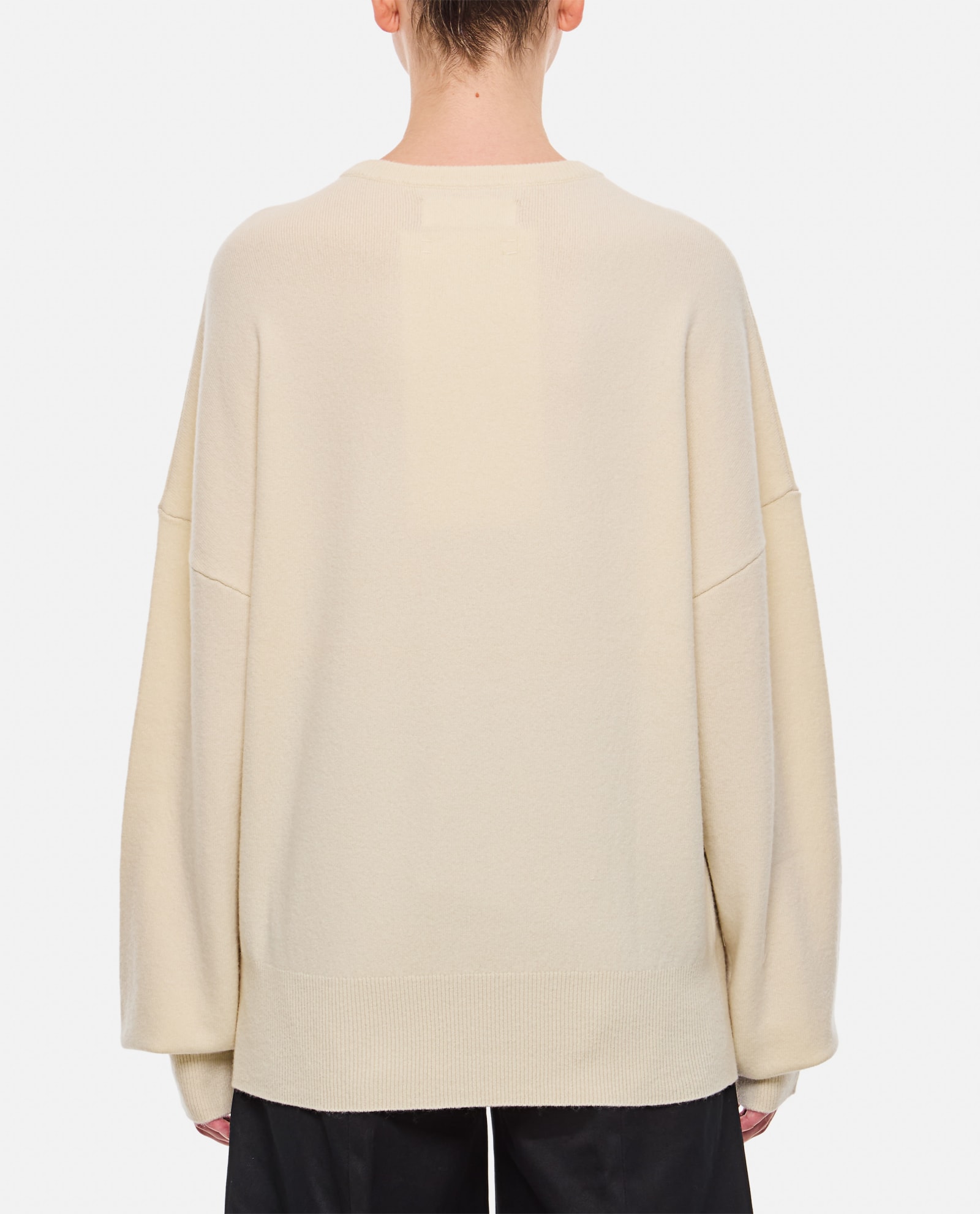 Shop Extreme Cashmere Tes Cashmere Sweater In Beige