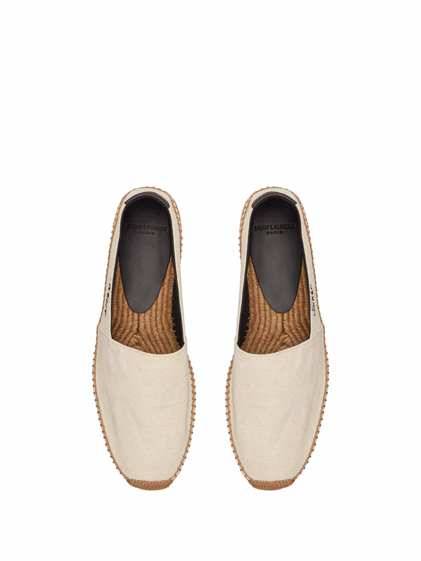 Shop Saint Laurent Embroidered Espadrilles